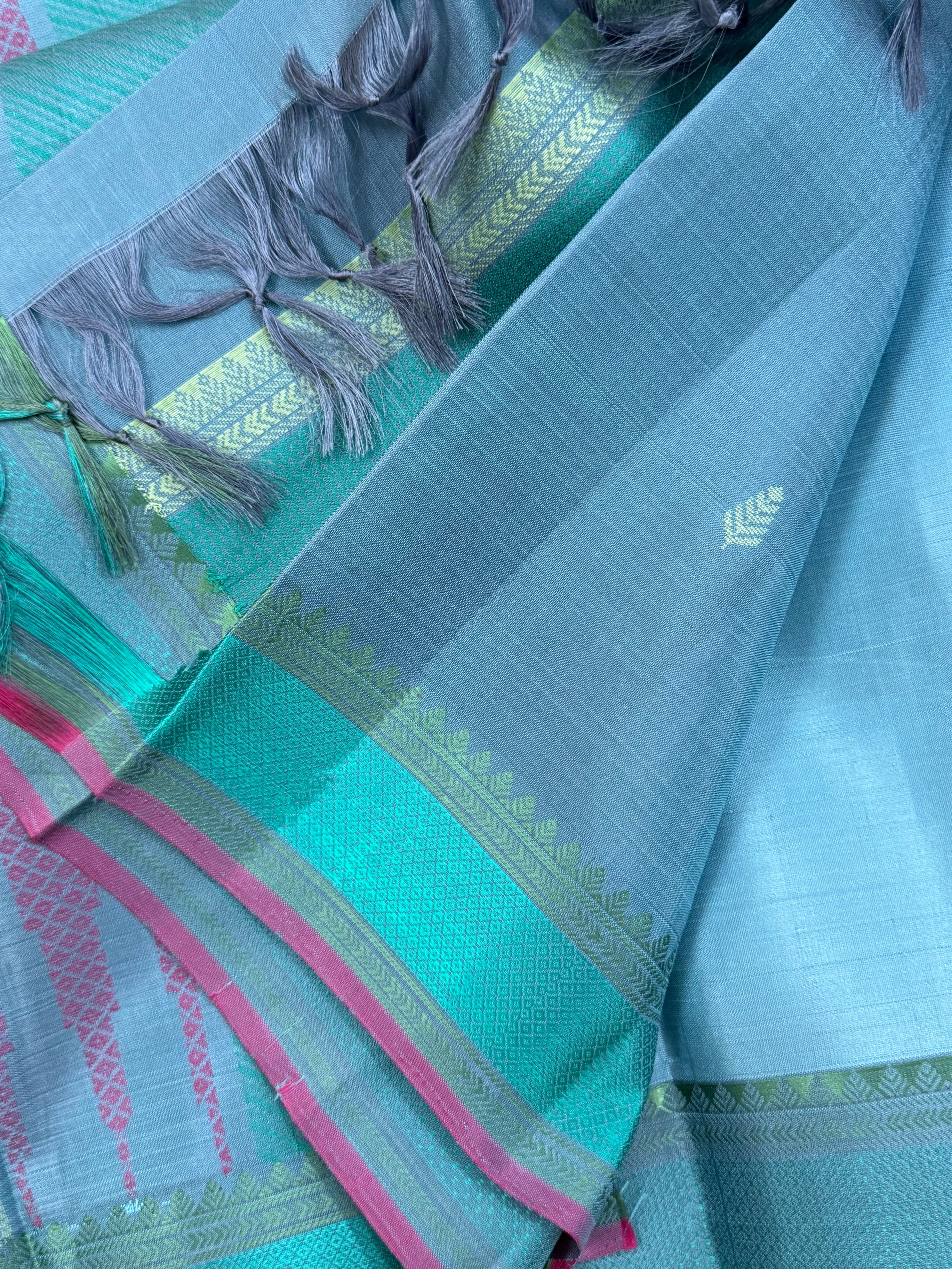 Sky blue / Varnangal Soft Silk