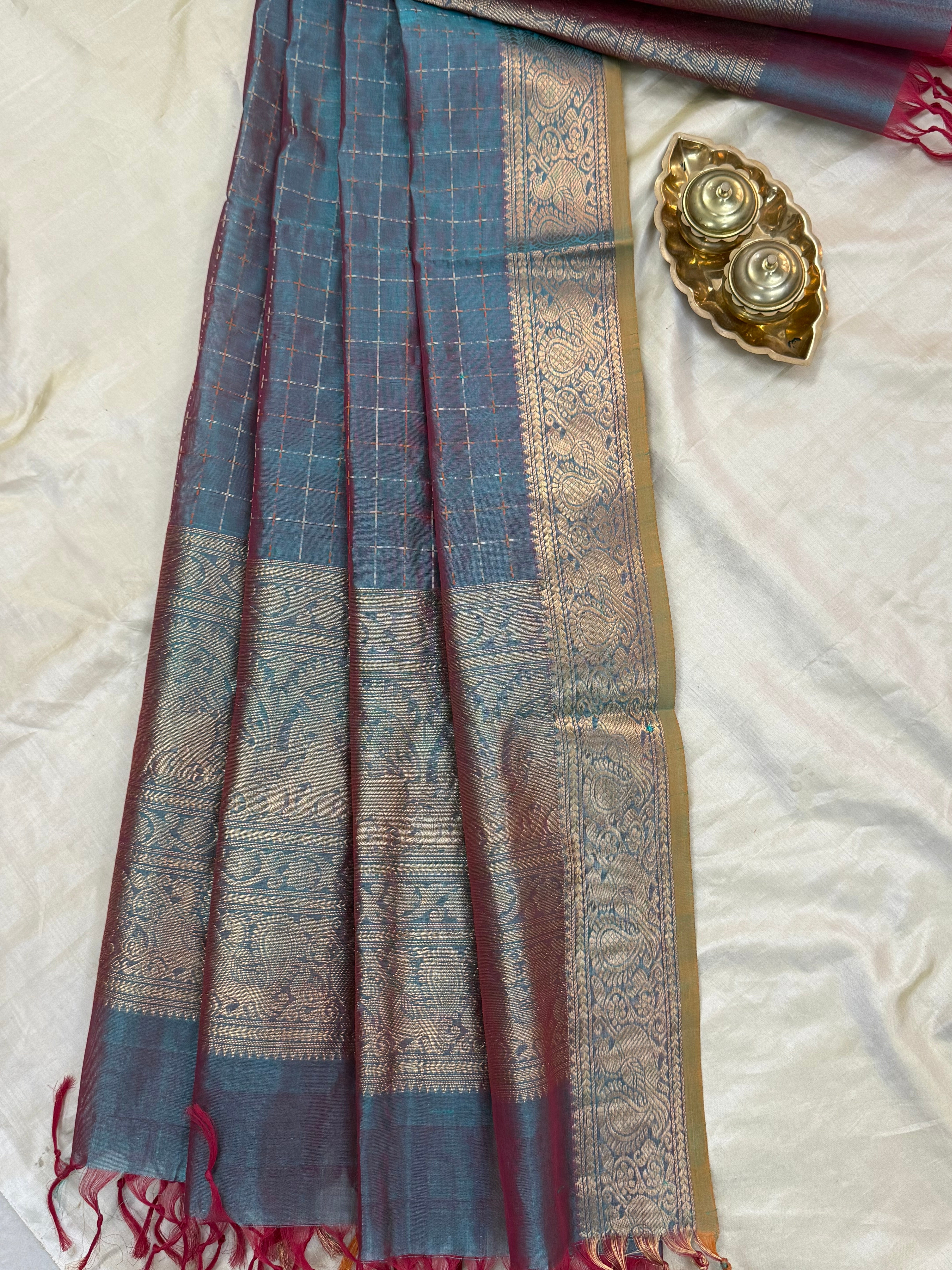 DUPPATTA IN PURE SILK COTTON/CLSA10784