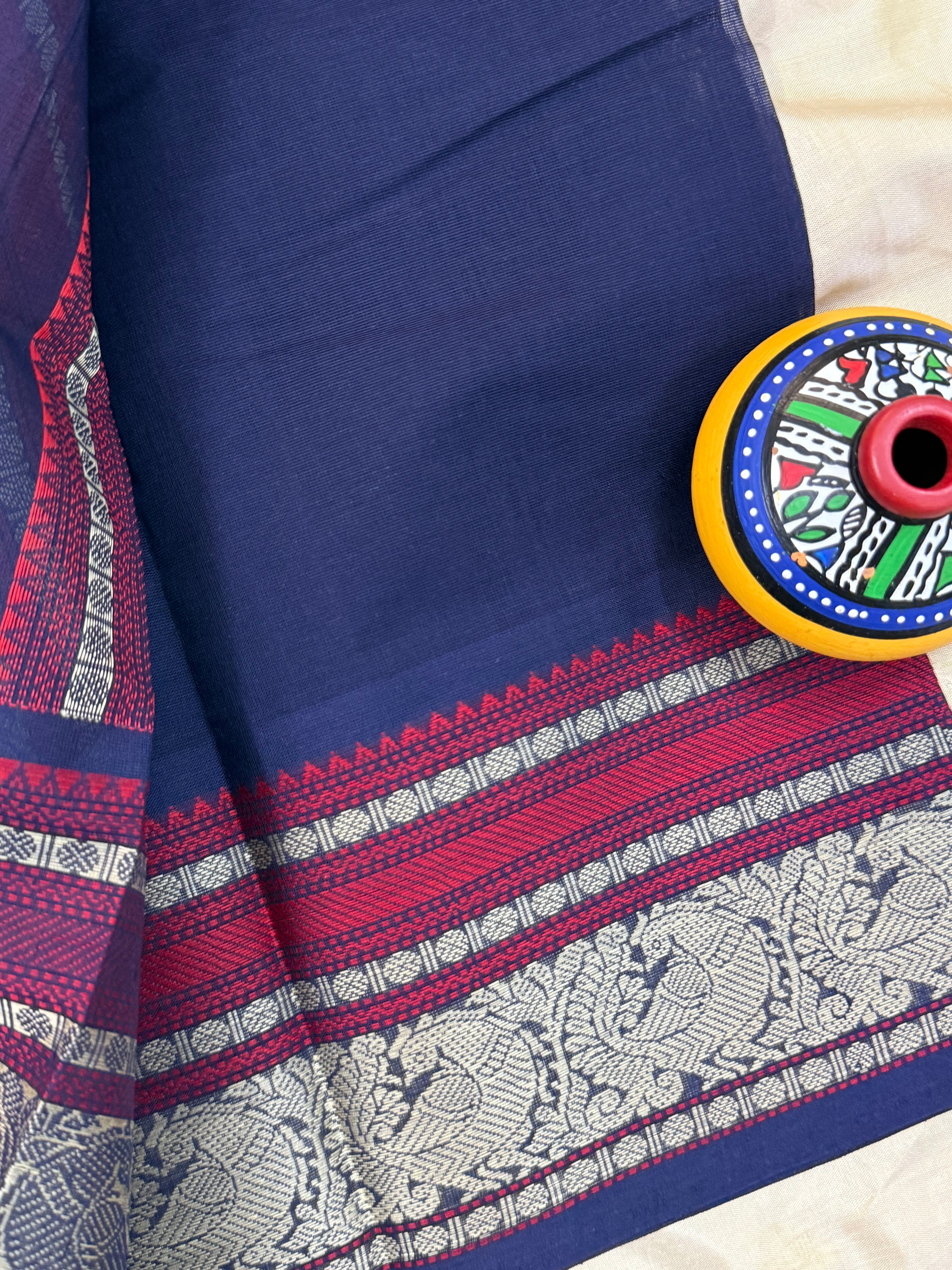 Navy Blue / Kanchi Cotton CL8550