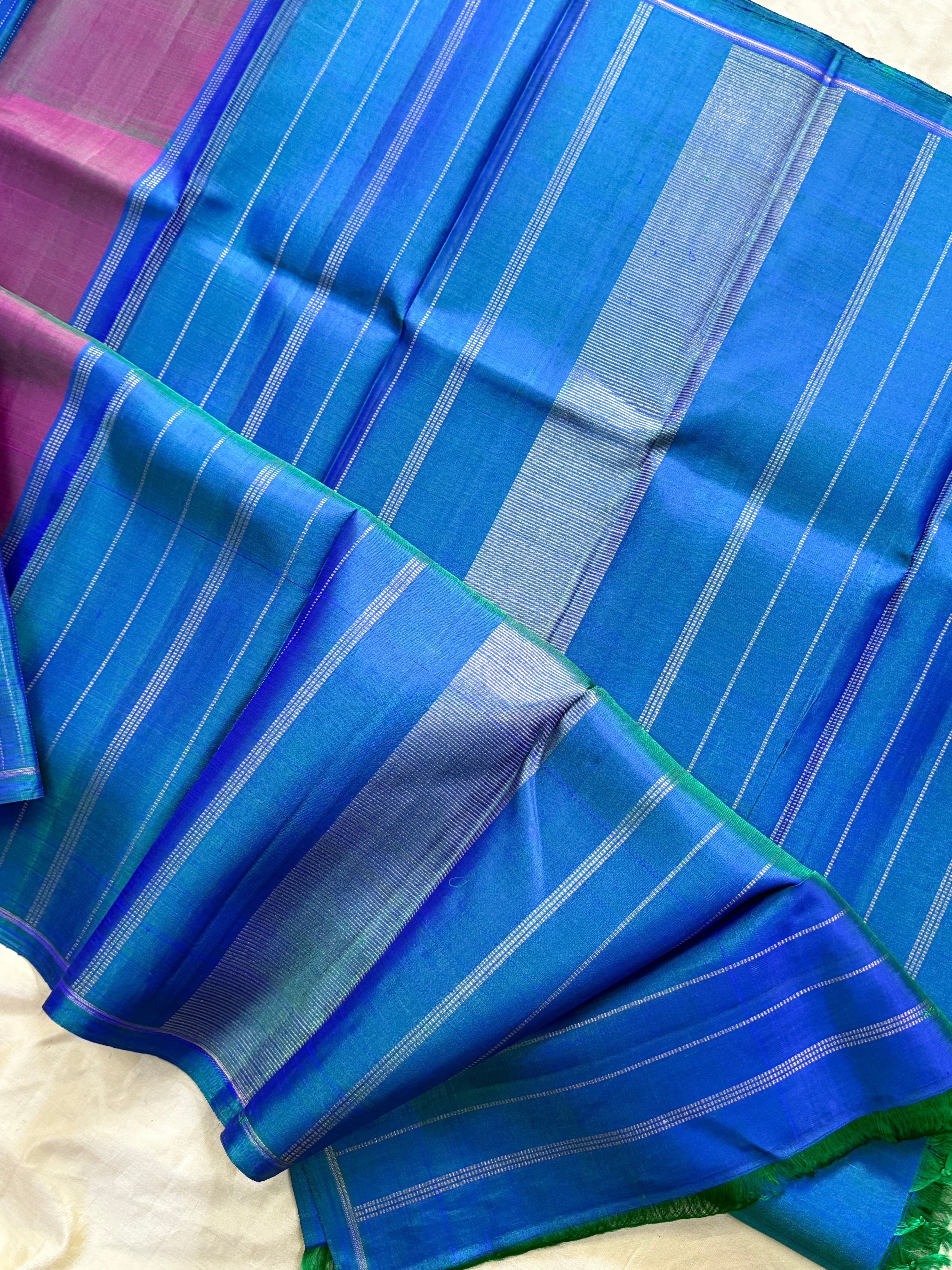 CONCEPT STRIPES ZARI LINE/ KANJIPURAM SILK SAREE CLSA 2325