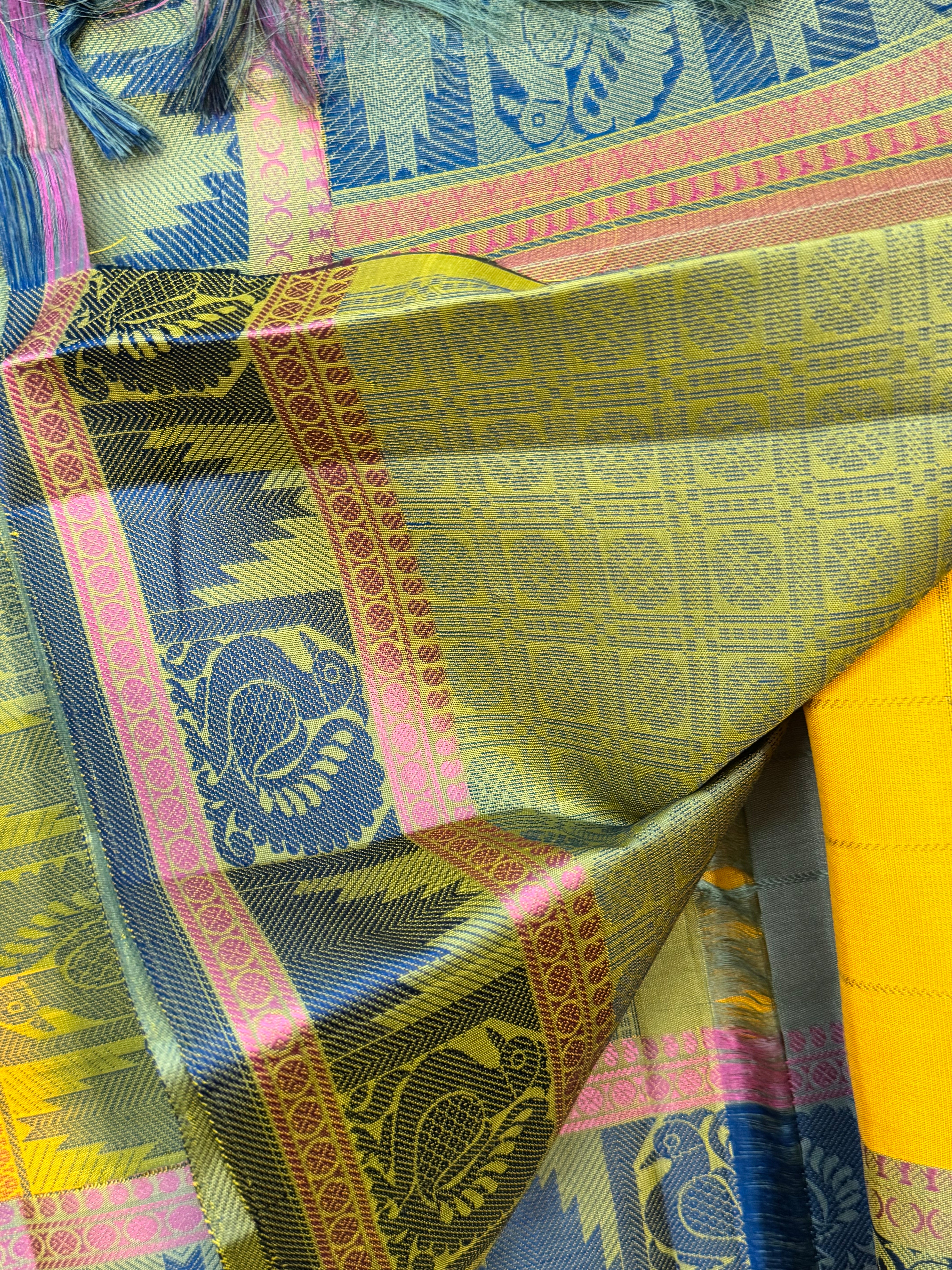 Manjal kattam/ Varnangal soft silk