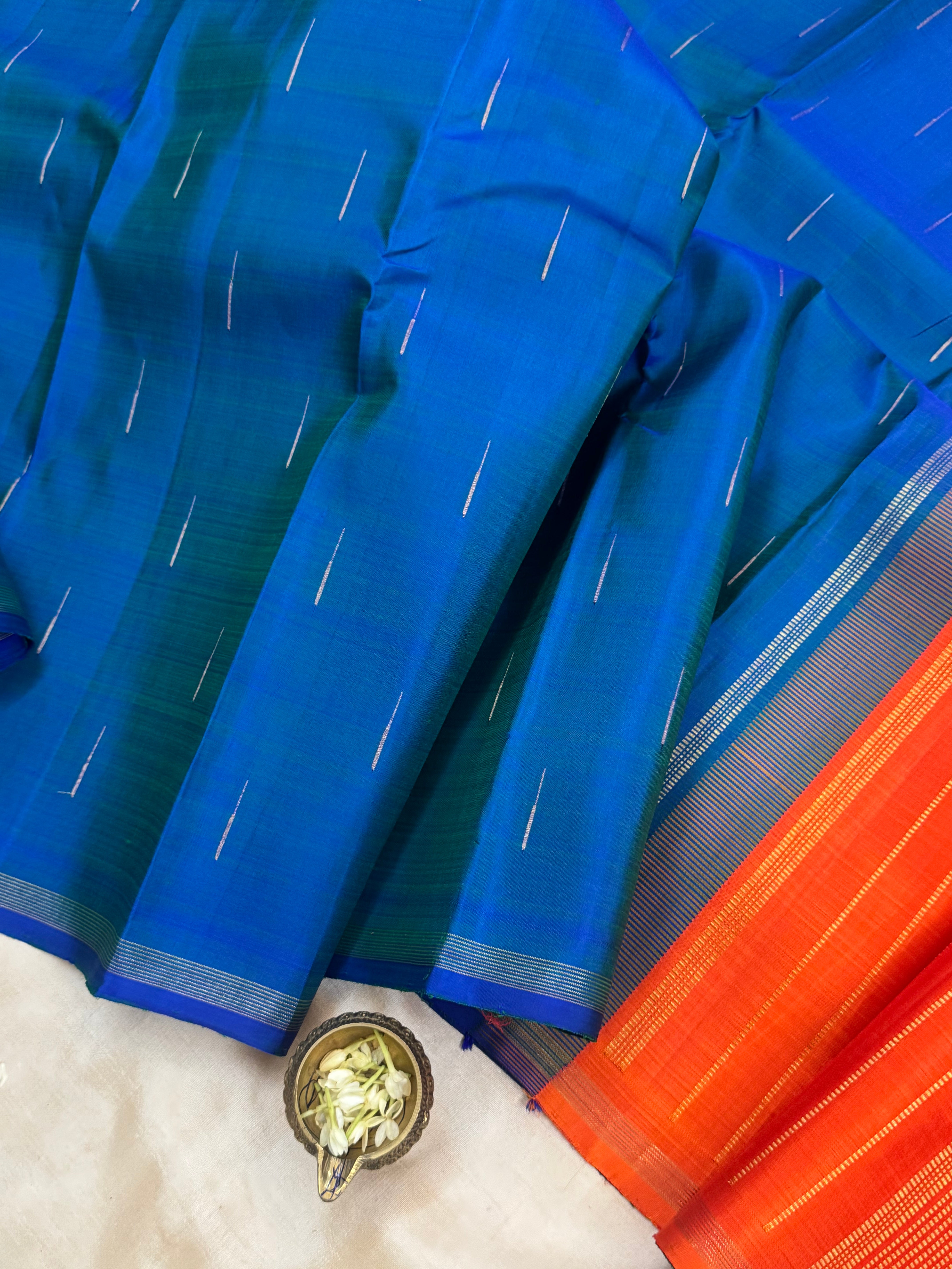 Malli moggu mayilkazhuthu/ Kanjipuram silk CLSA9880