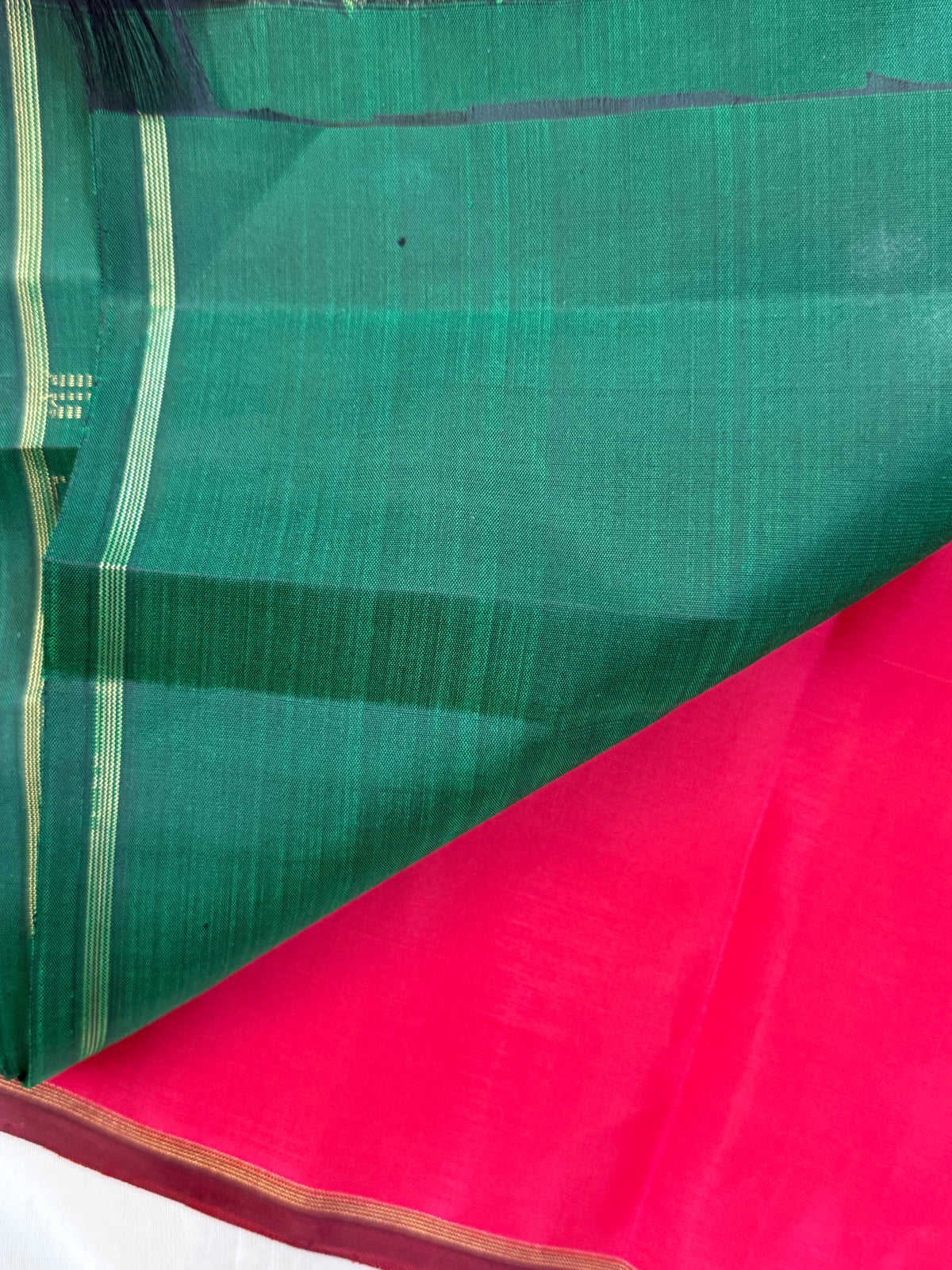 yazhli Butta border less /Kanjipuram silk saree clsa 11687