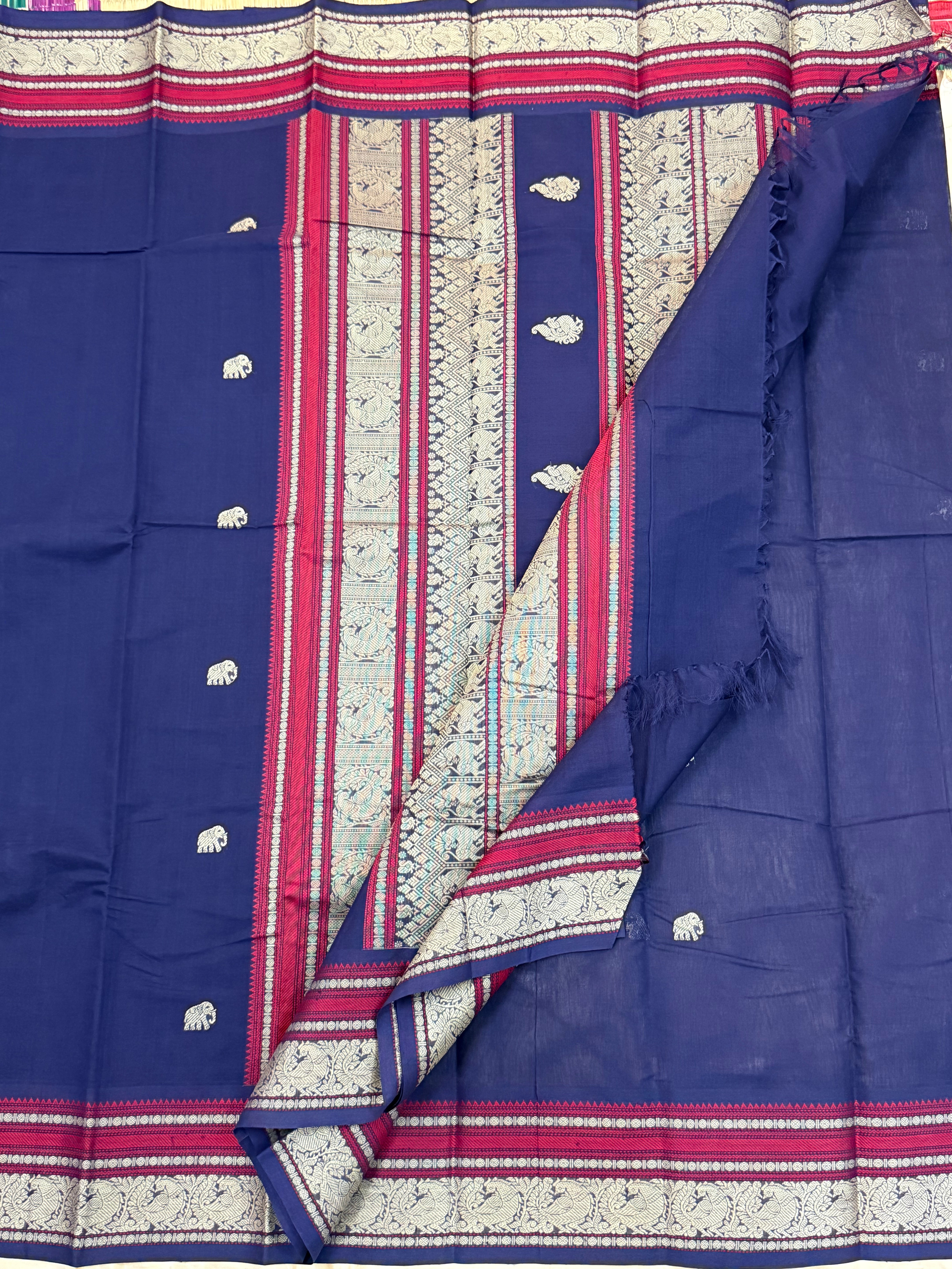 Navy Blue / Kanchi Cotton CL8550