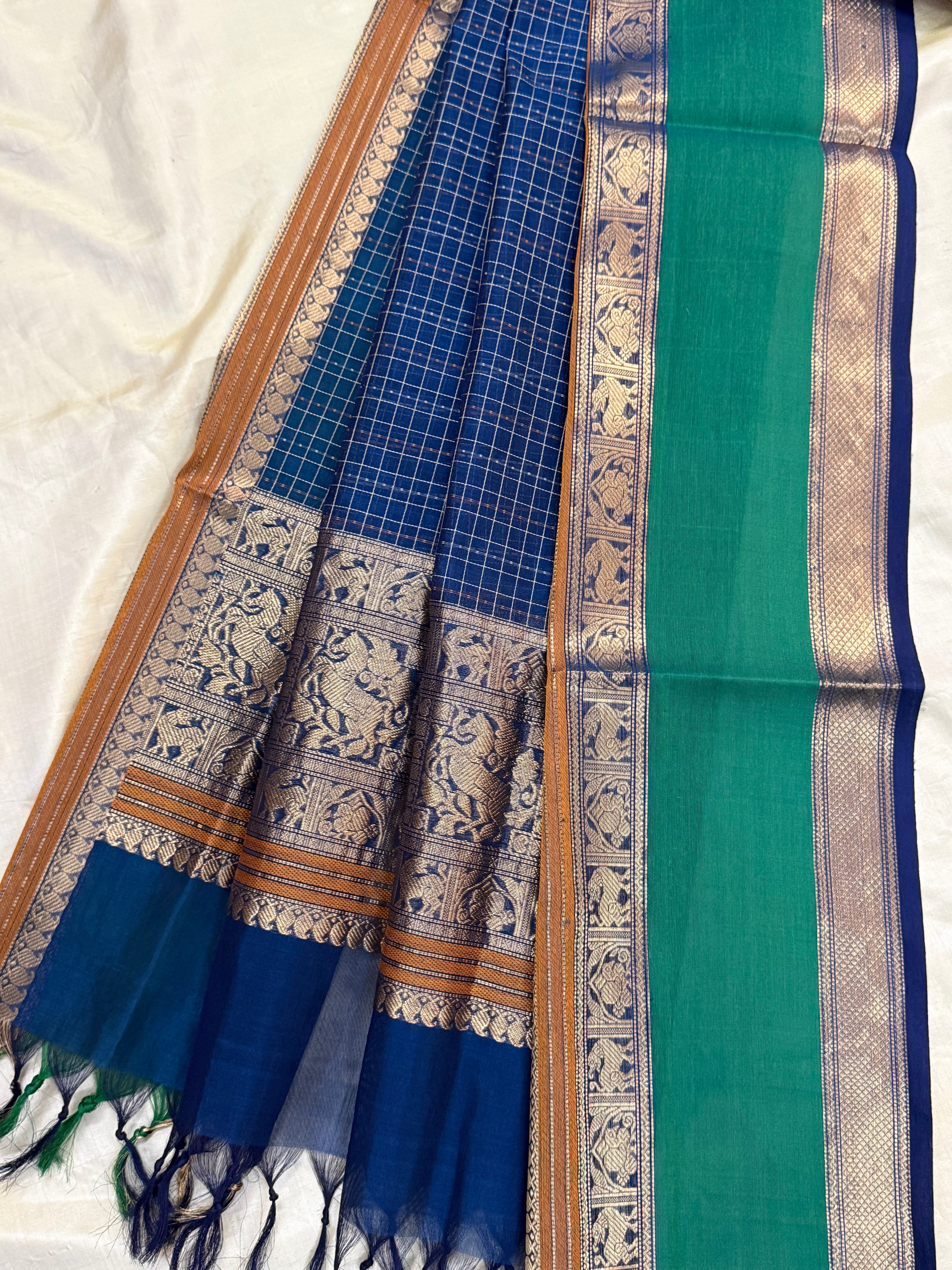 DUPPATTA IN PURE SILK COTTON/CLSA10806