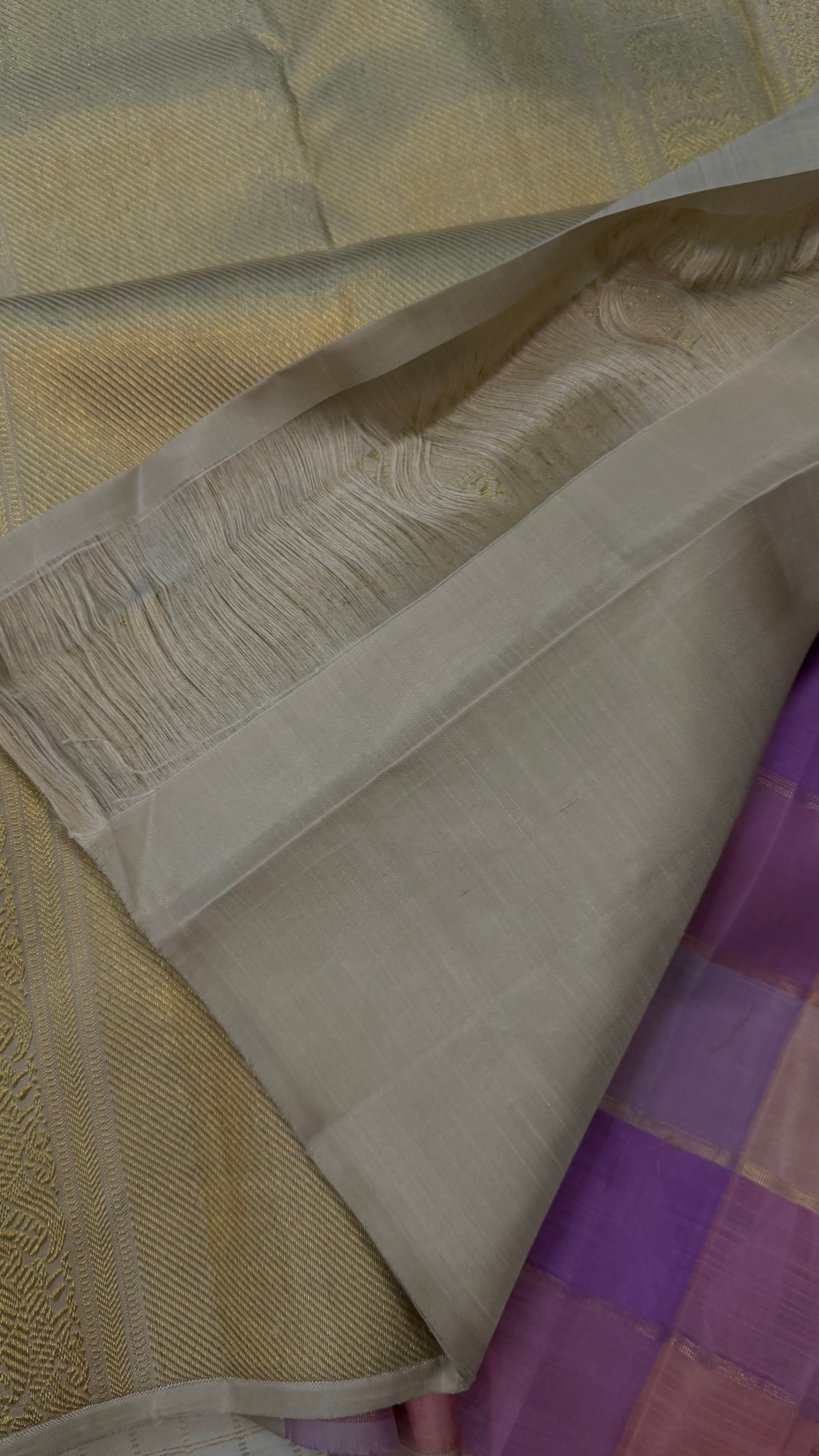 Paalum Pazhamum Kattam Kanjipuram silk