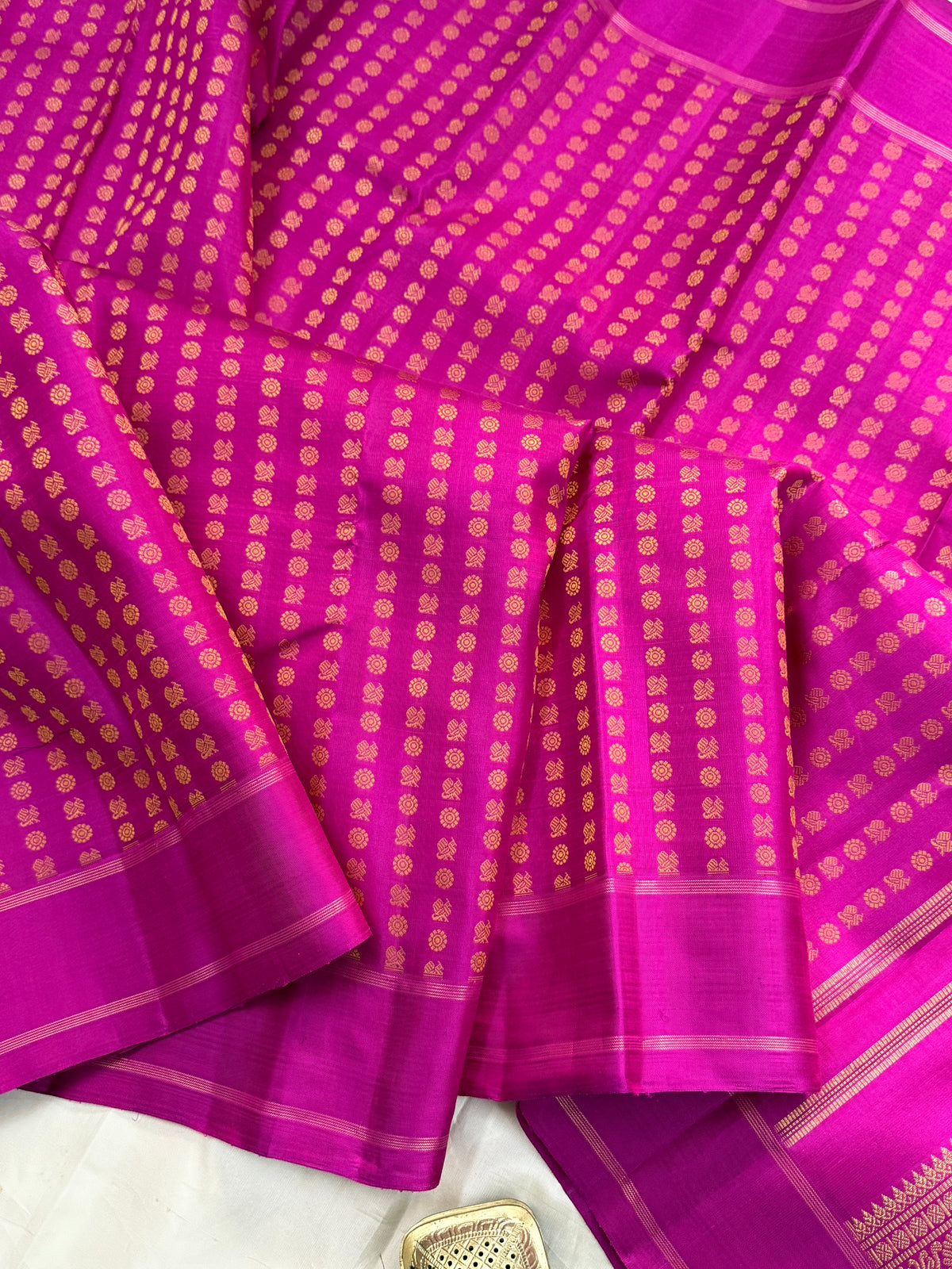 Vadamalli laksham butta pure Zari/ kanjipuram silk saree clsa 12356