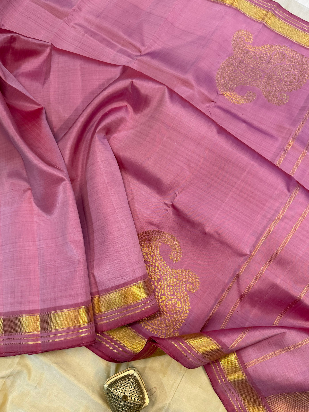 Pastel colour Aarani pure silk saree/ clsa 12062