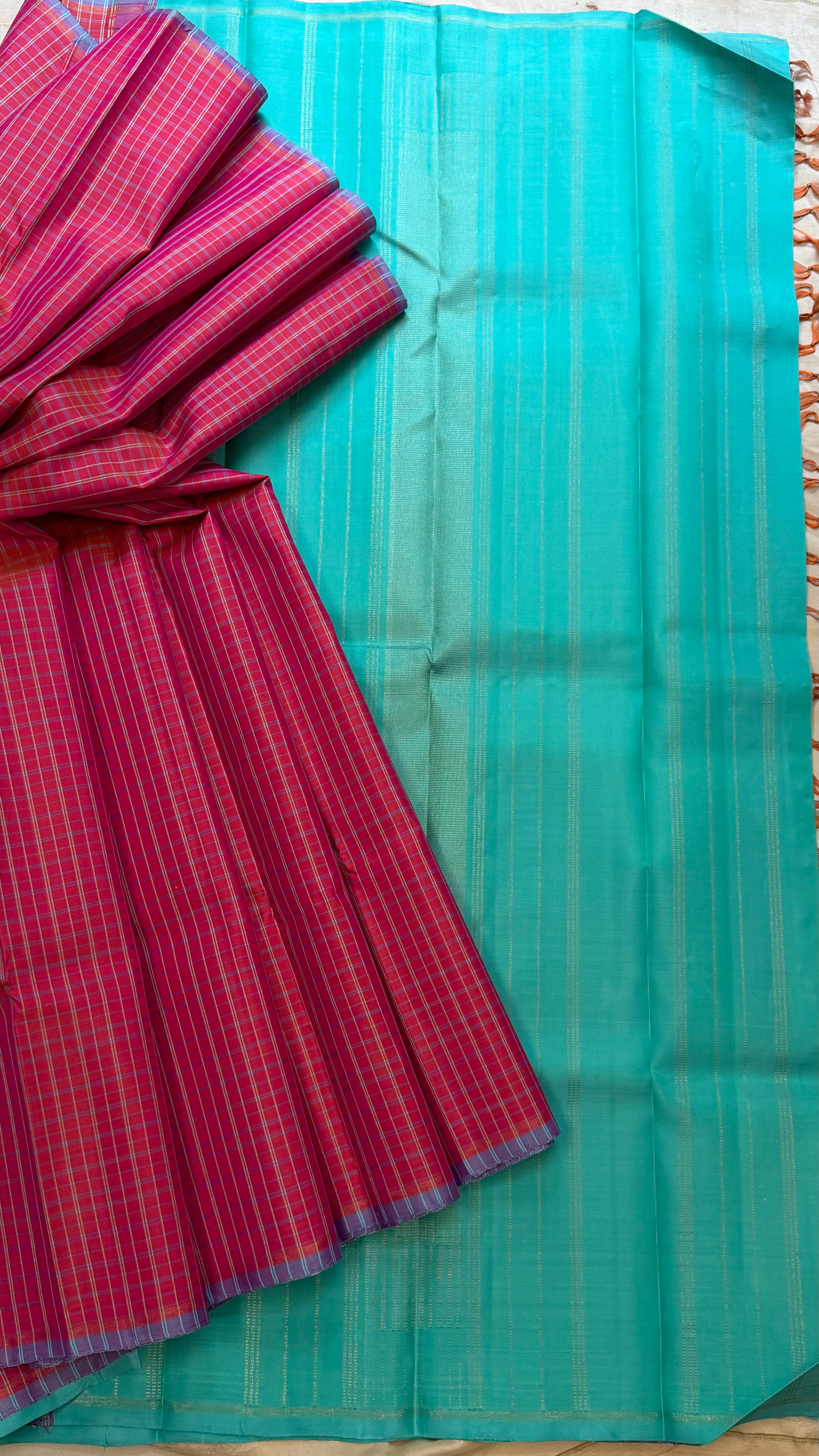 Chettinad Kattam/ Kanjipuram silk