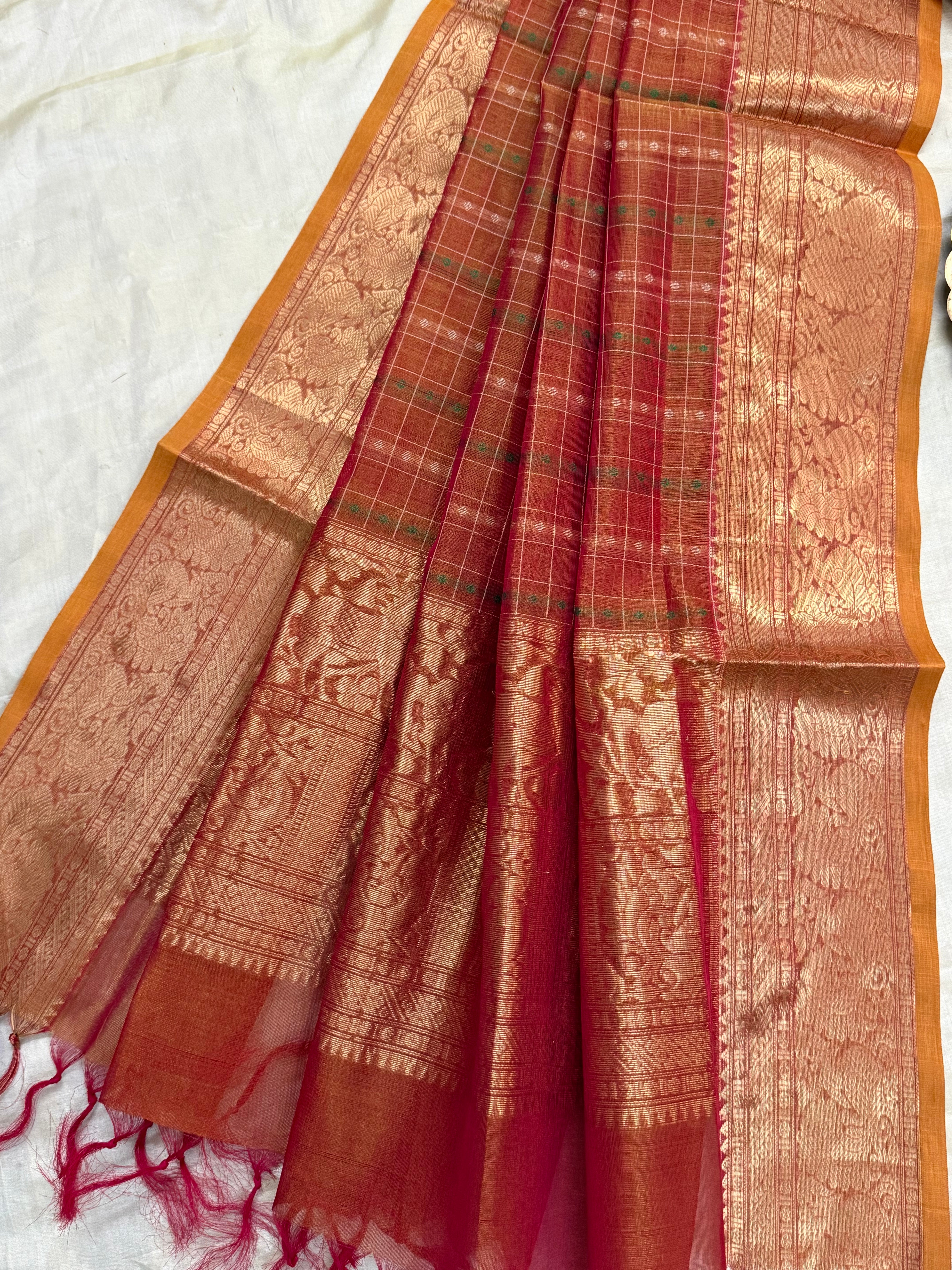 DUPPATTA IN PURE SILK COTTON/CLSA10798