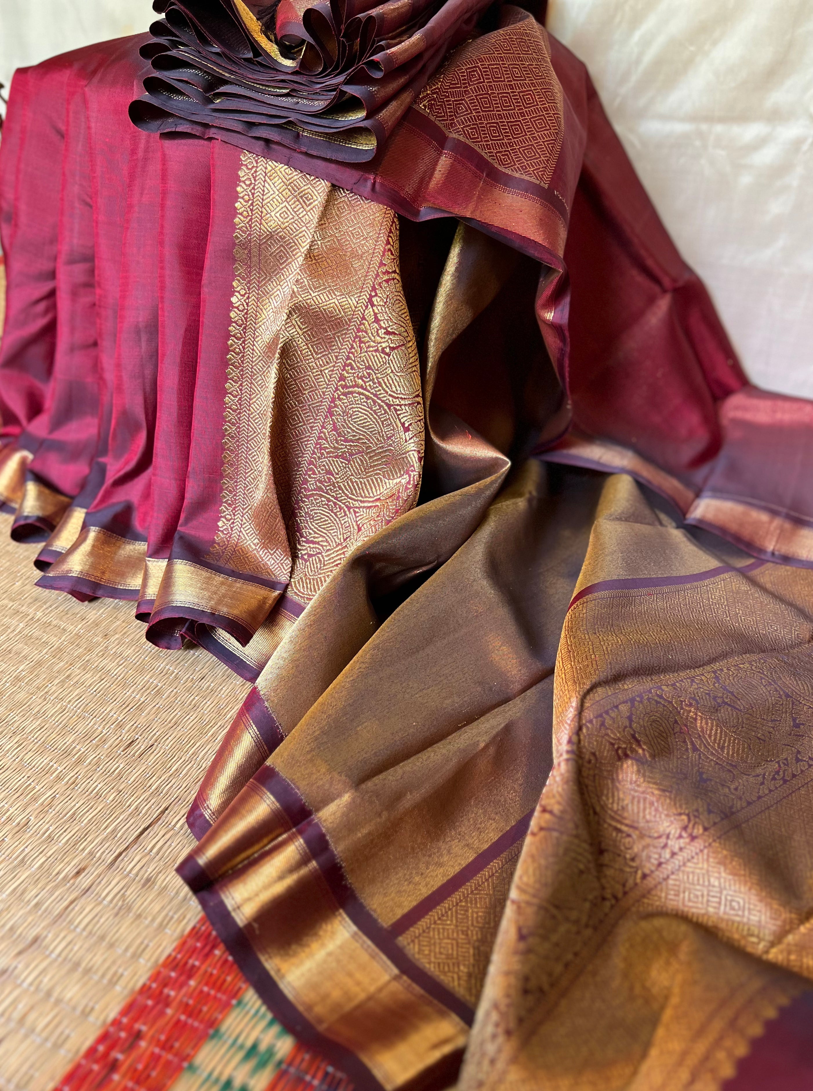 Double palla -Special edition kanjipuram silk
