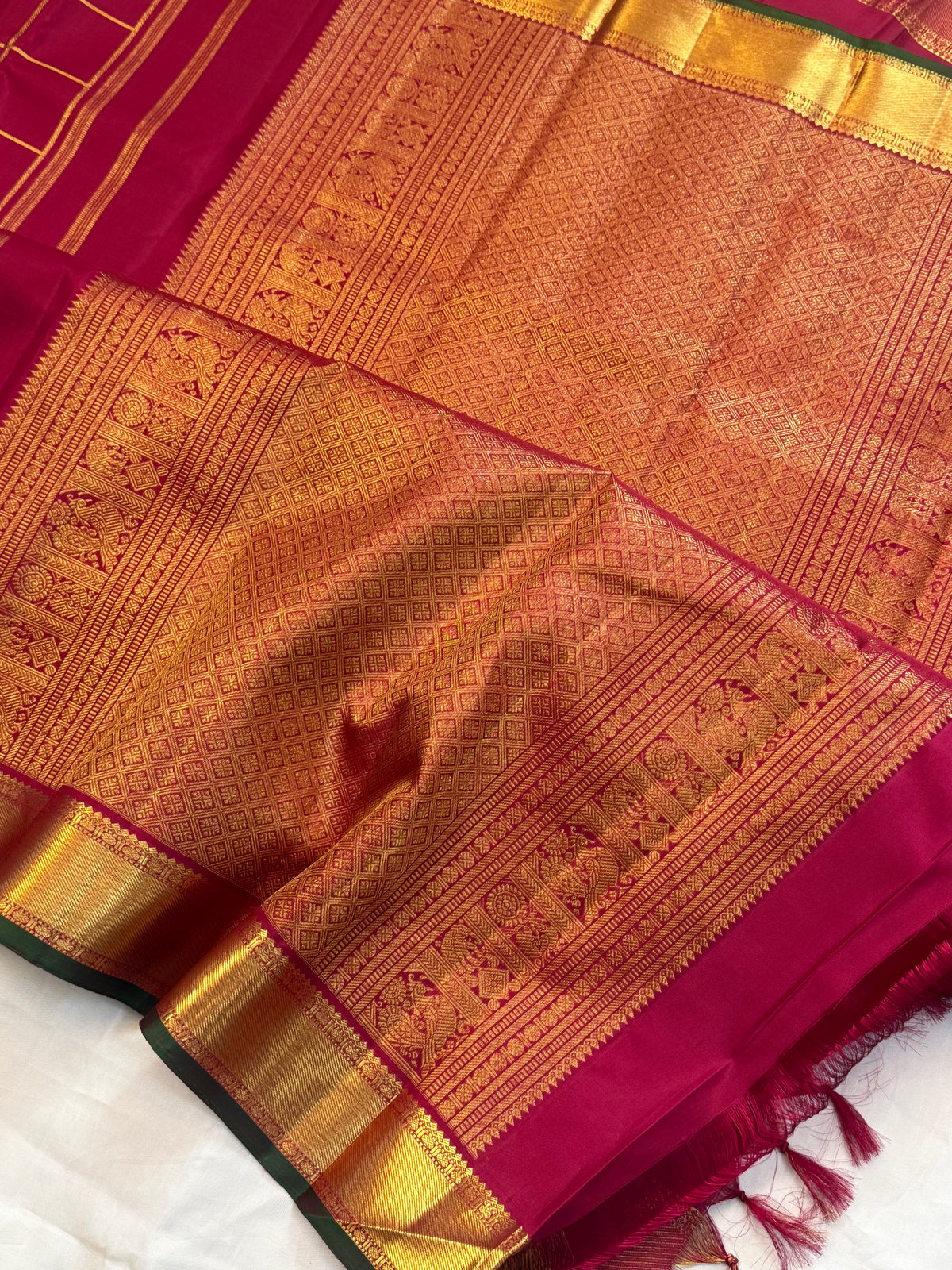 Aarani Kattam Butta kanjipuram silk saree CLSA 13023