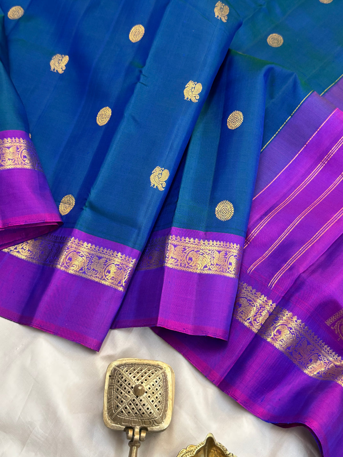 10yards kanjipuram silk saree CSLA13026