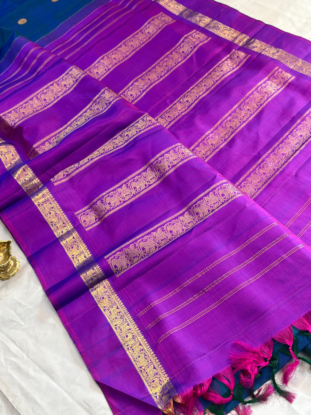 10yards kanjipuram silk saree CSLA13026