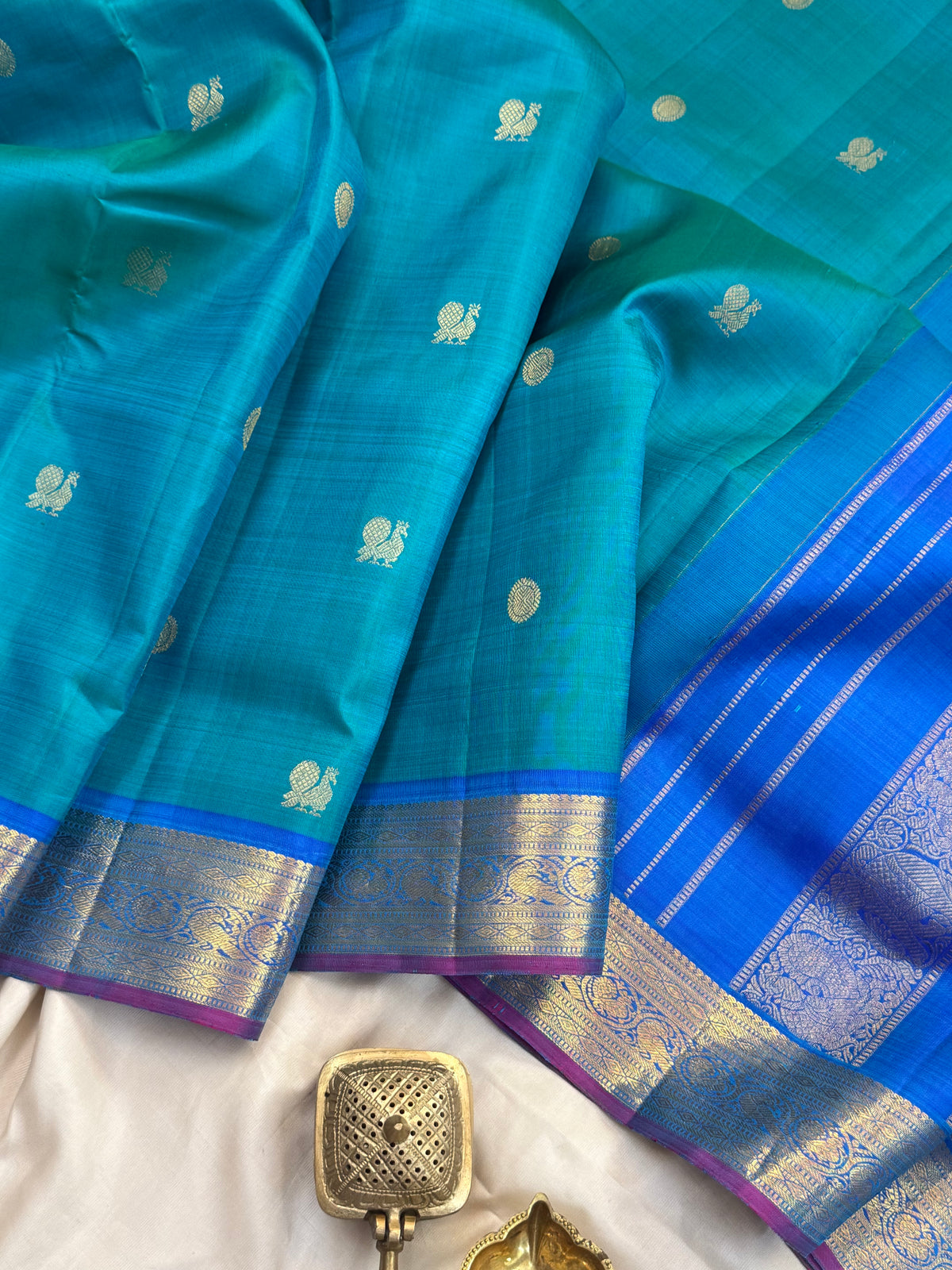 10yards kanjipuram silk saree CSLA12185