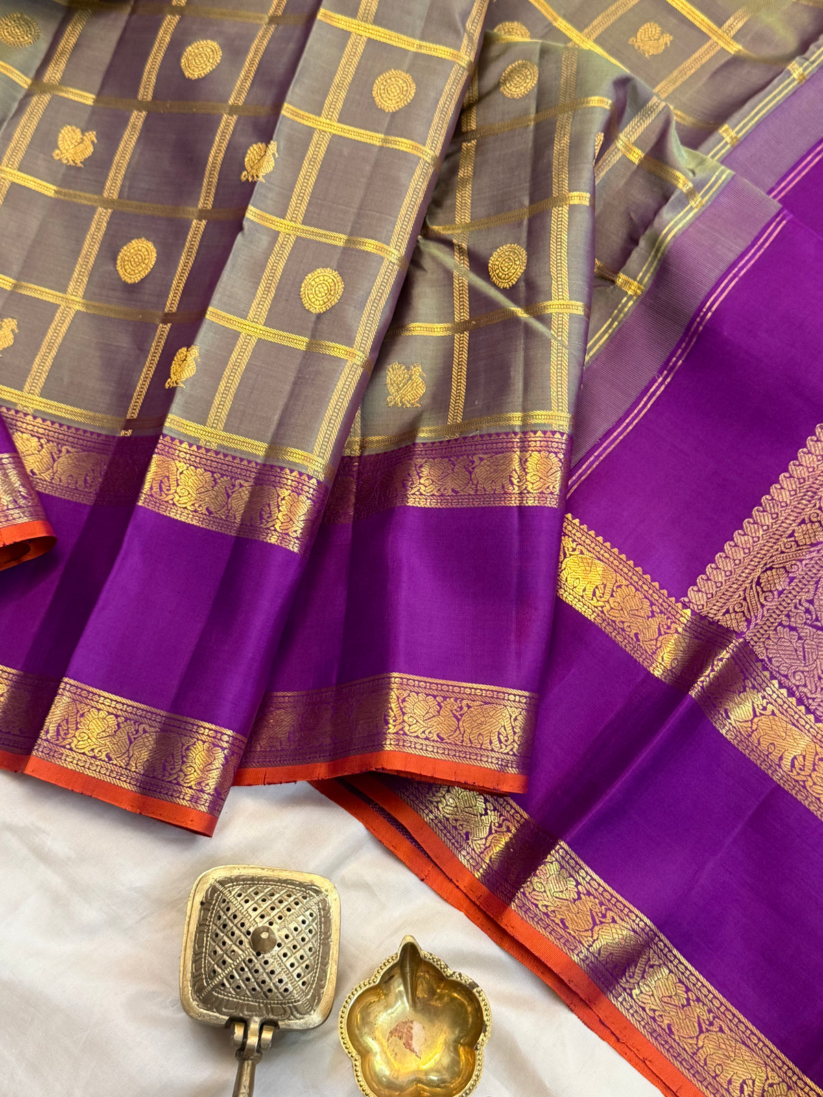 Aarani Kattam Butta/ silk saree CLSA13025