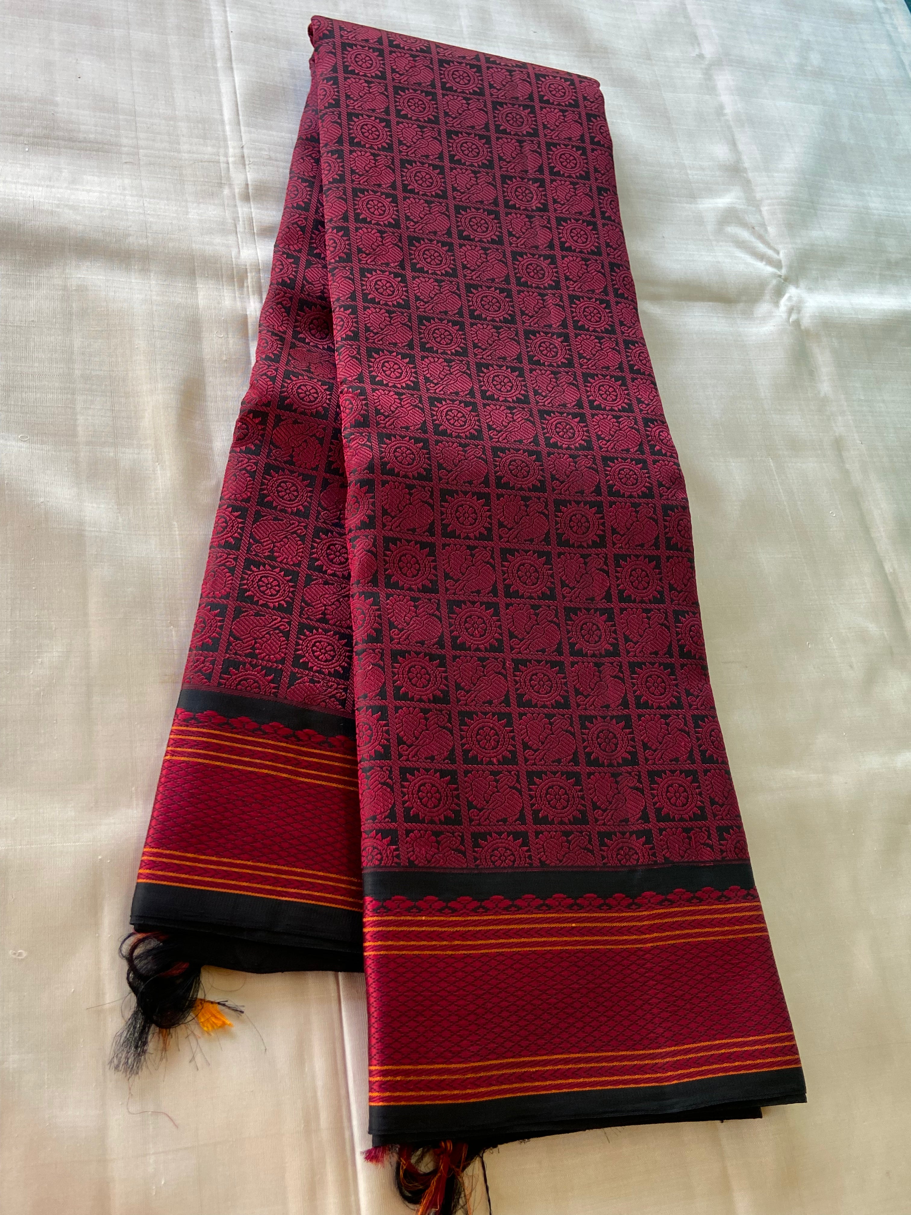 1000 butta kanjivaram silk