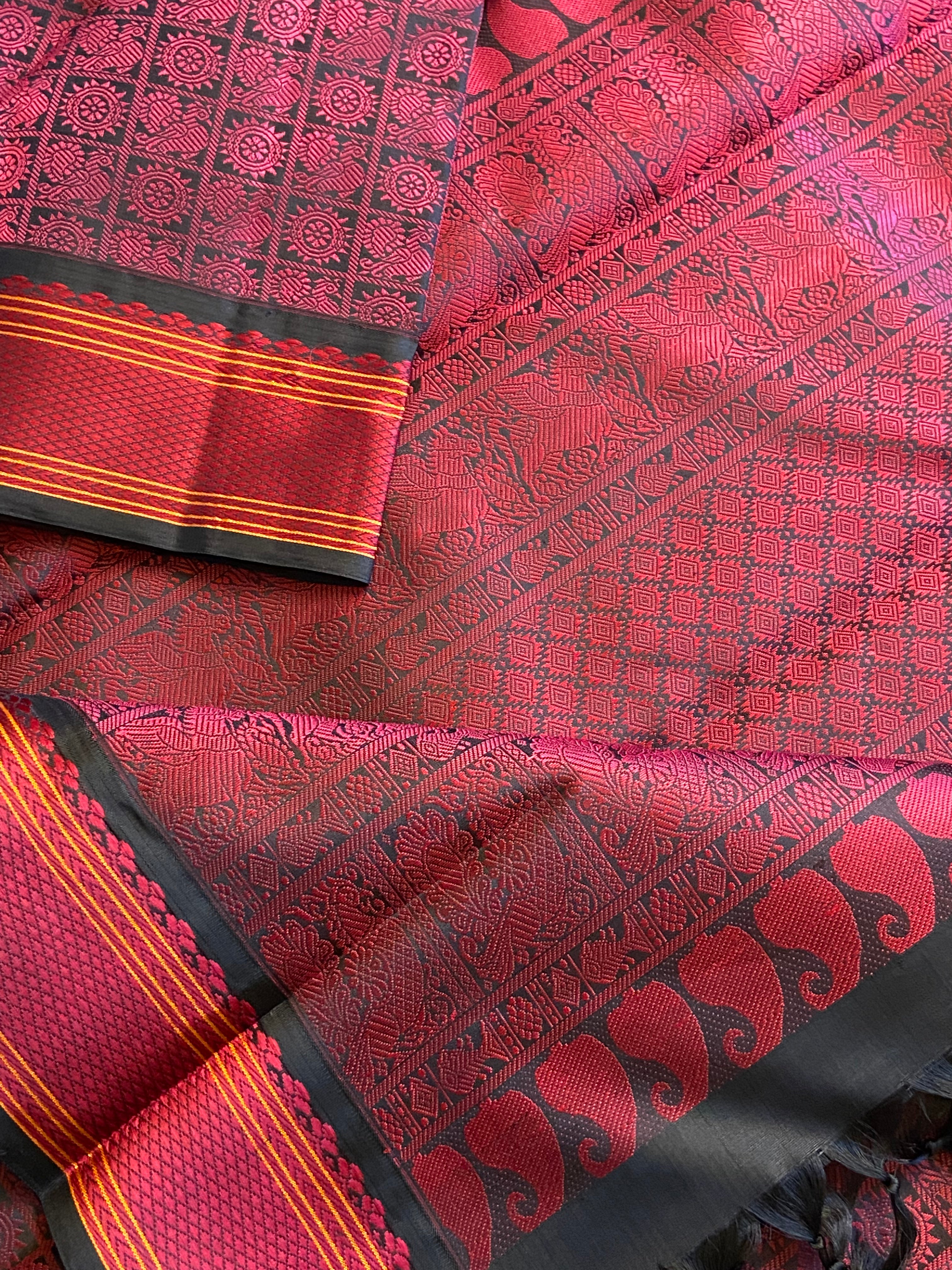 1000 butta kanjivaram silk
