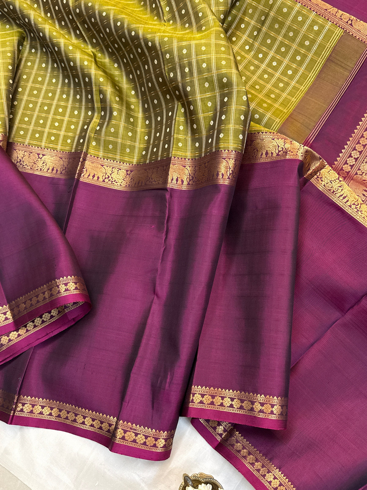 Festivel edit_Special edition_long border with body thread kattam silk saree/clsa 12413