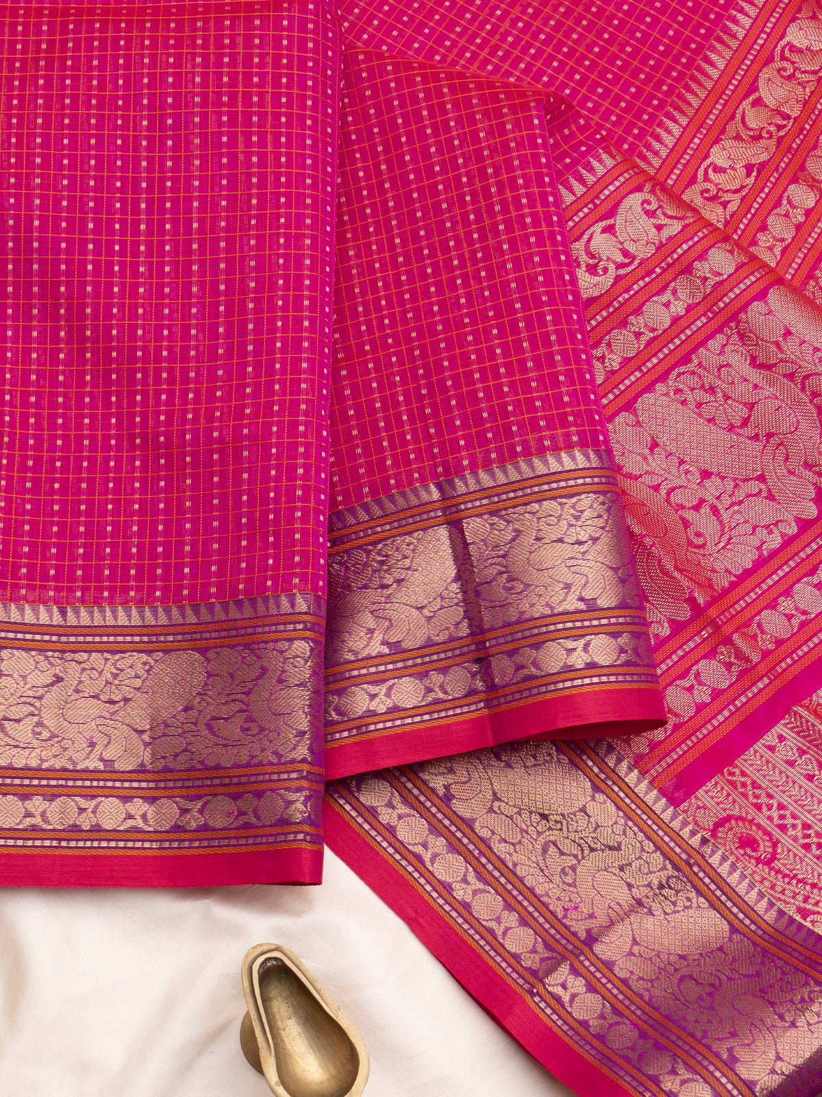 Silk Cotton Saree CLSA11525