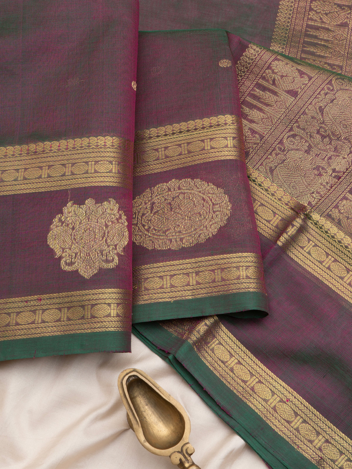 Manthulir butta/Silk Cotton Saree CLSA6620