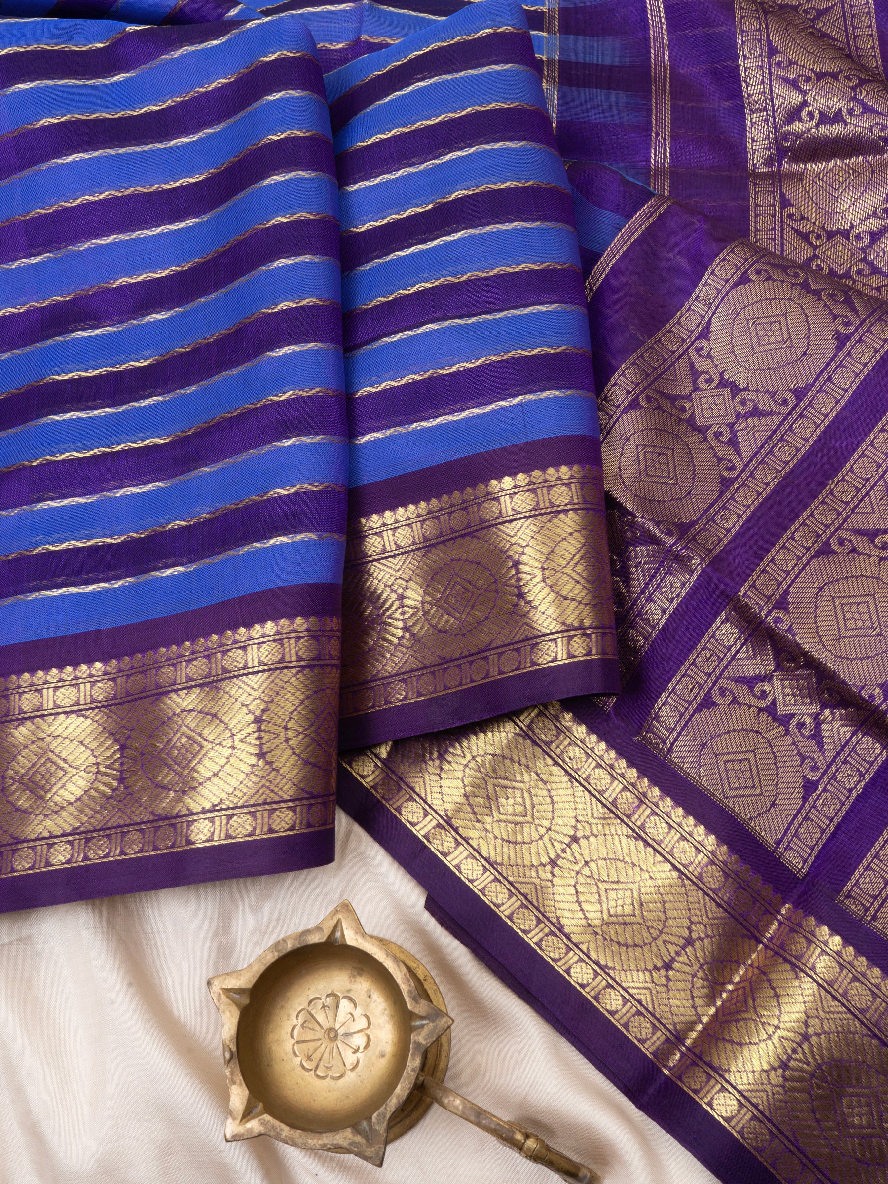 Vintage veldhari premium Silk Cotton Saree CLSA6677