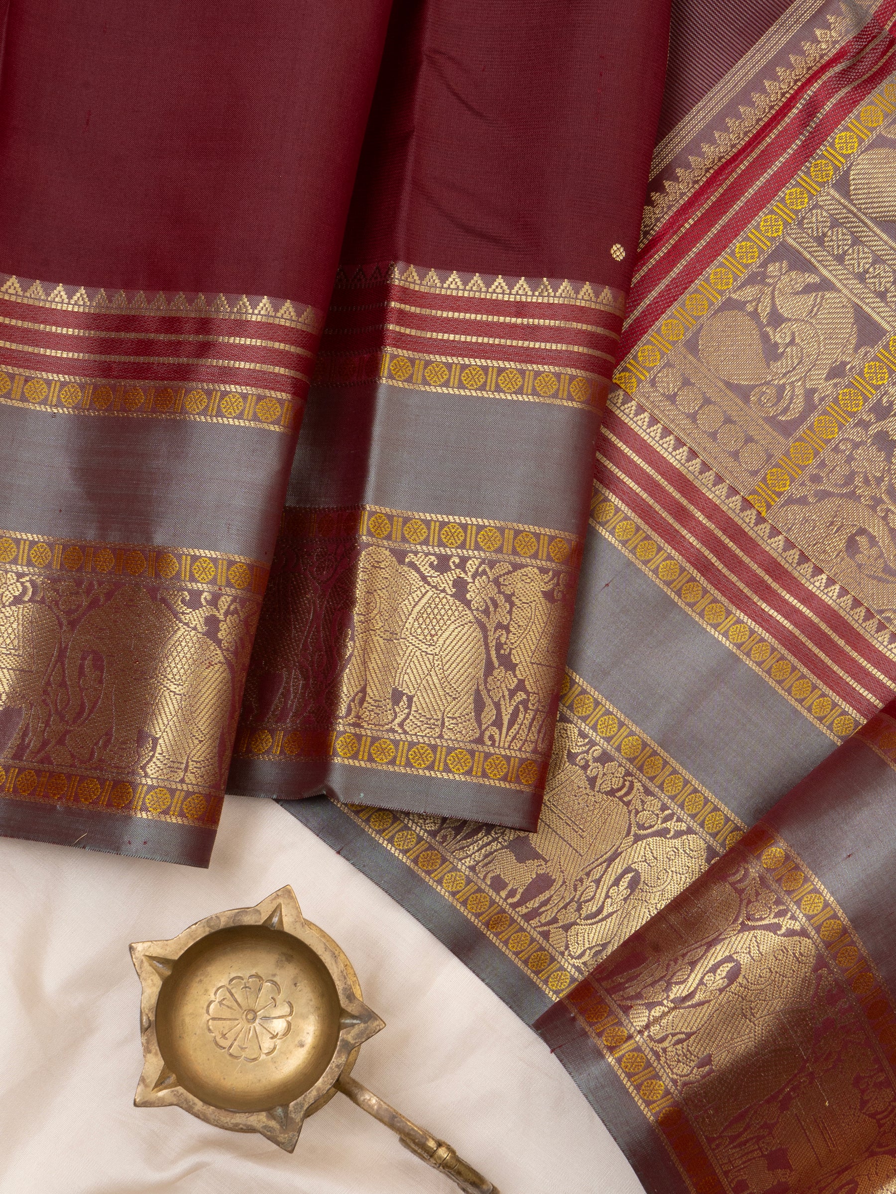 Araku and dusky pink / special edition kanjipuram silk CLSA6951