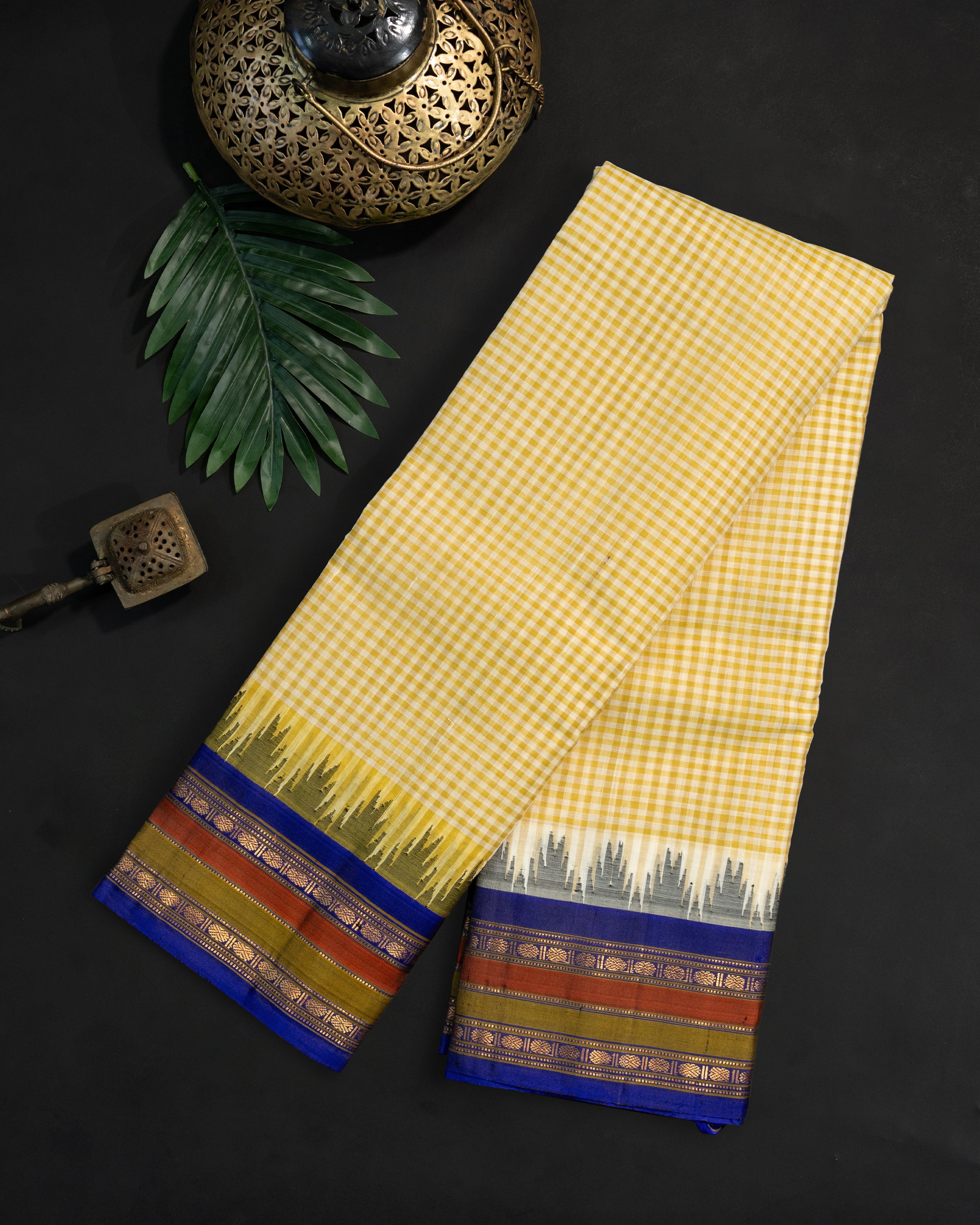 Gadwal Silk cotton saree CLSA7383