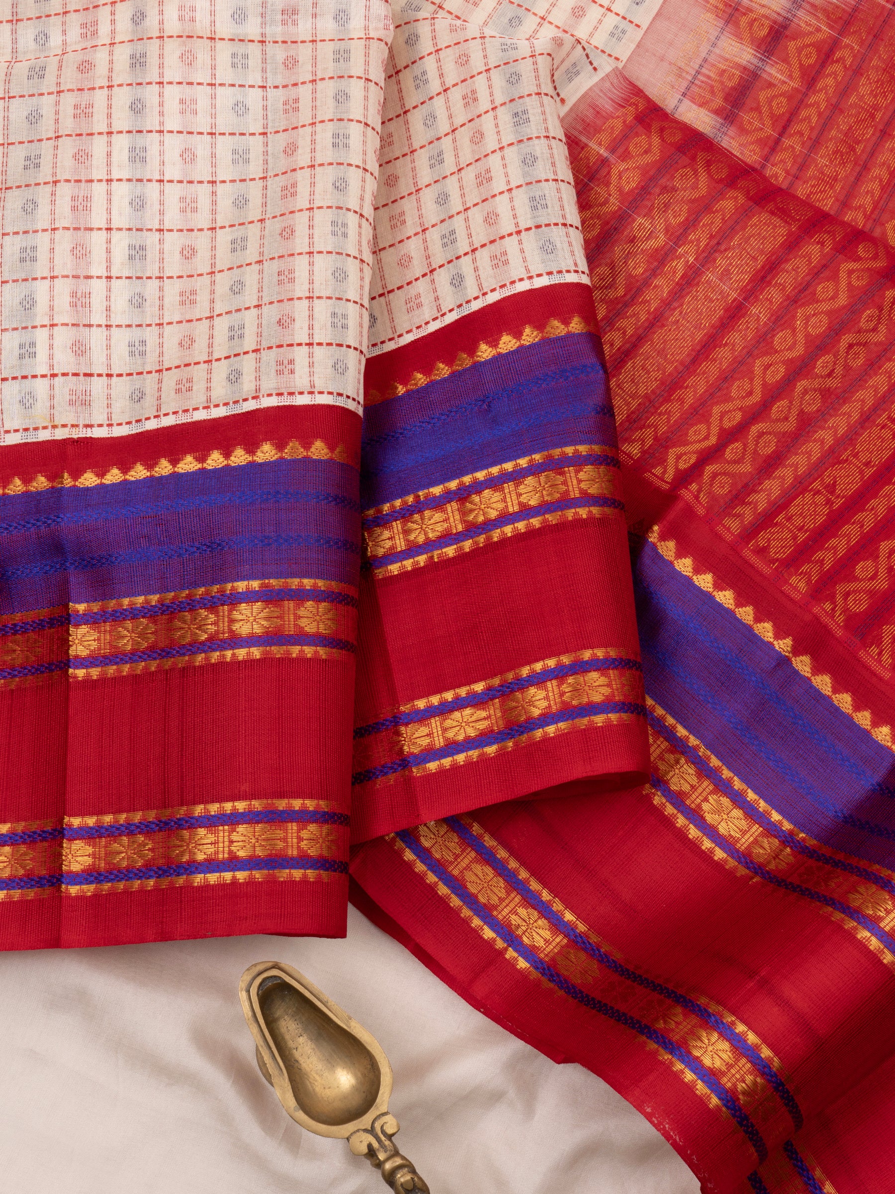 Lakshadeepam Silk Cotton Saree CLSA9261
