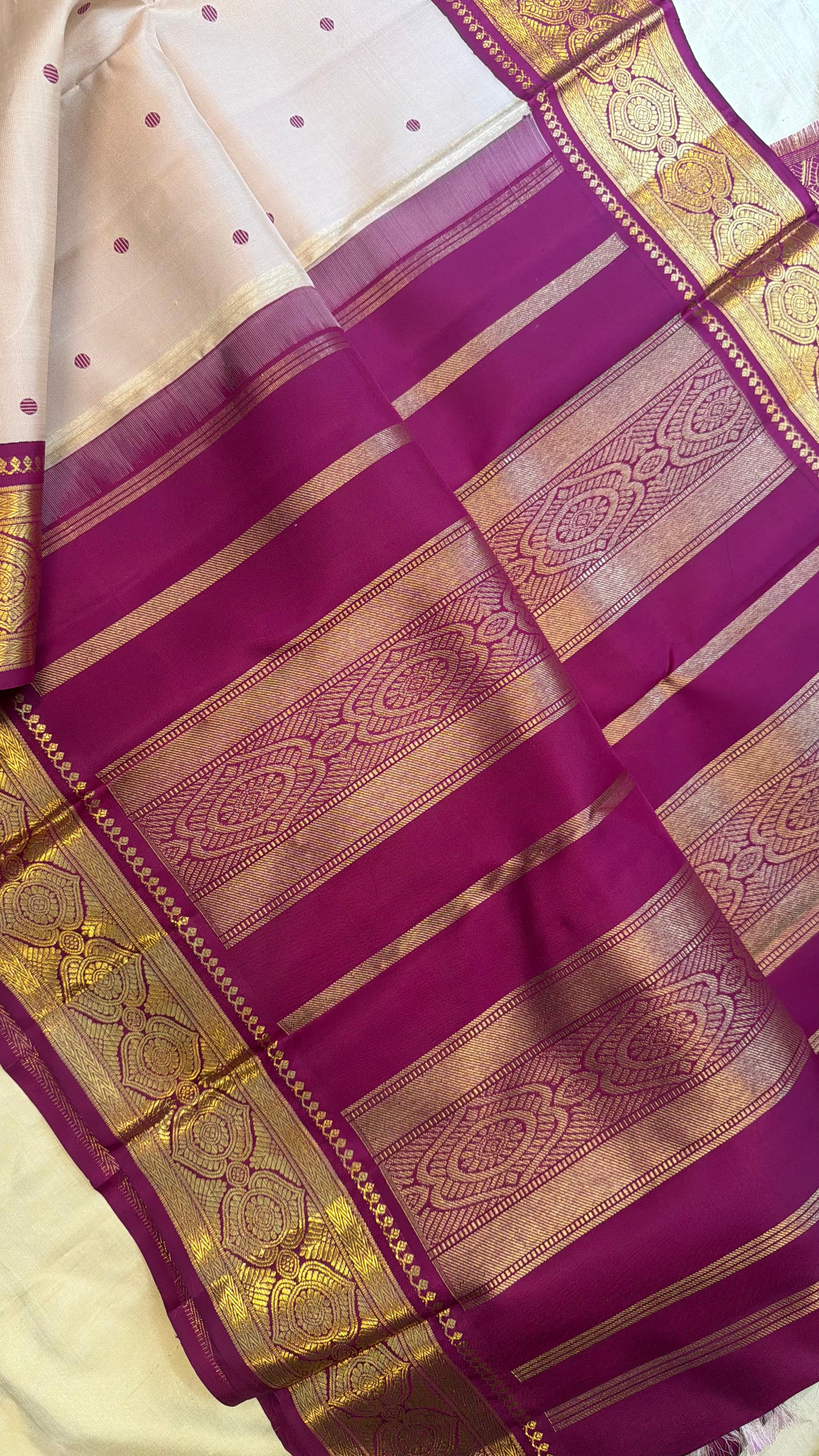 Revival saree Korvai  / Kanjipuram silk