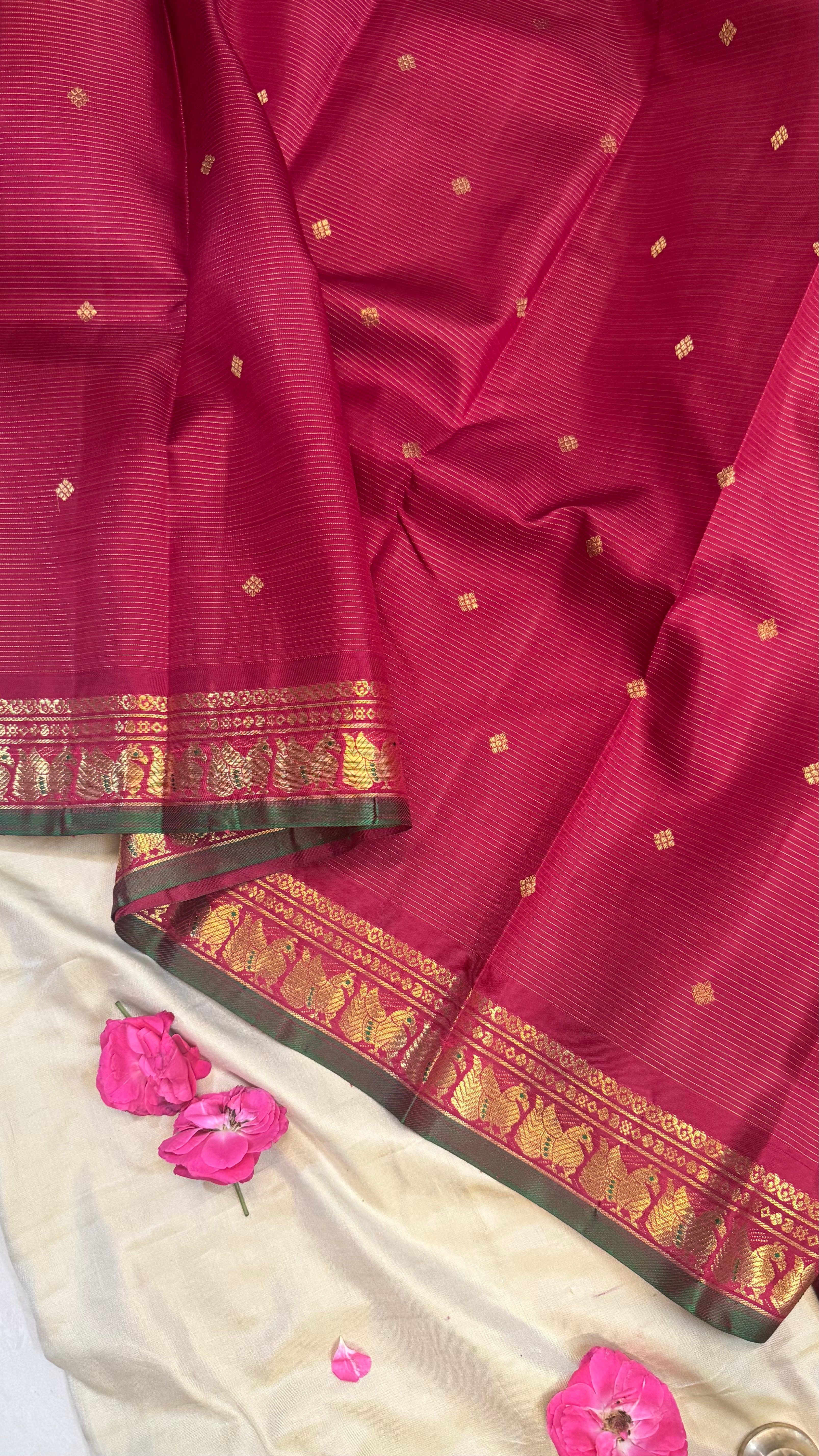 Araku Vairaoosi  / Kanjipuram silk