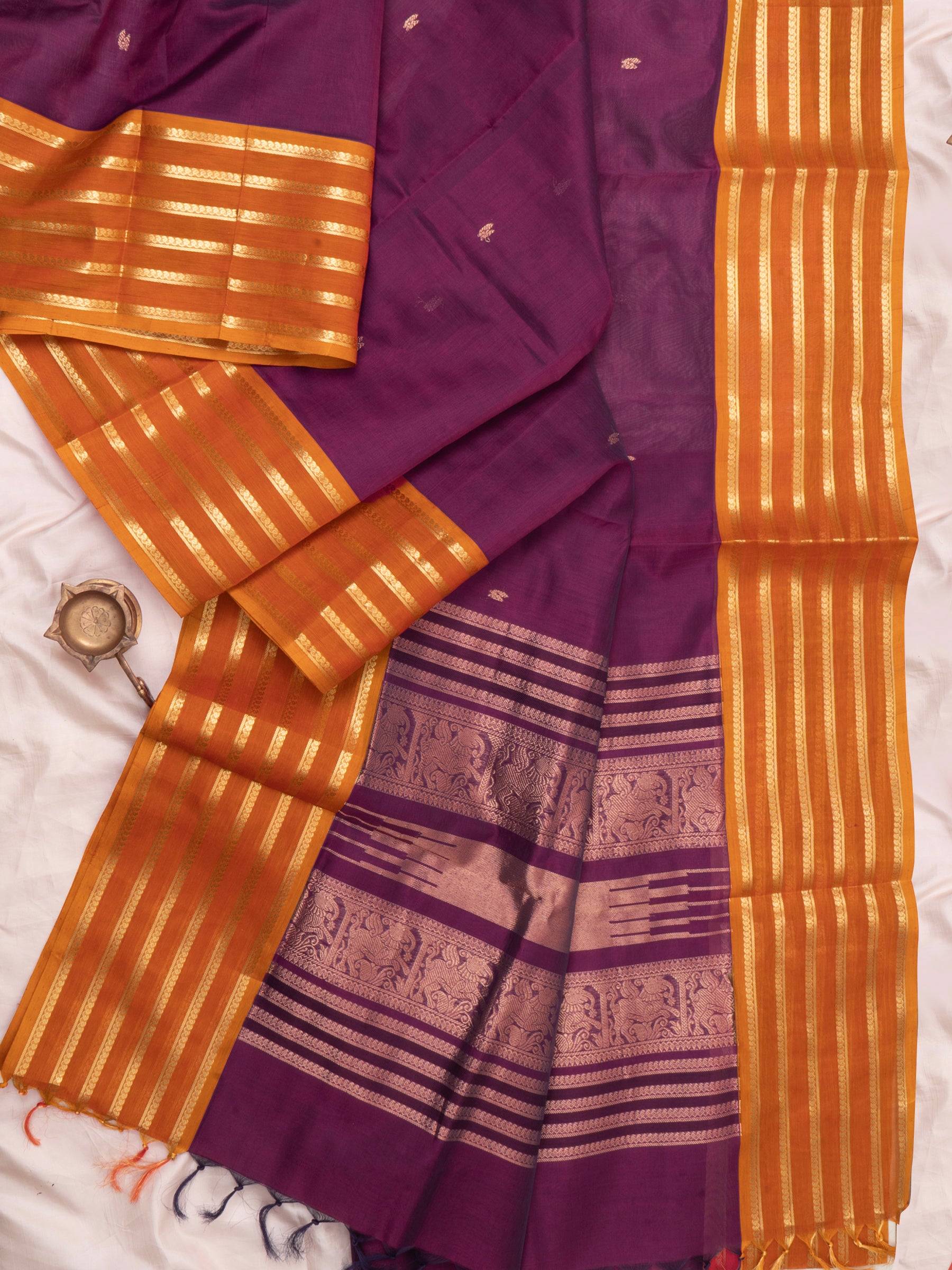 Silk Cotton Saree CLSA5189