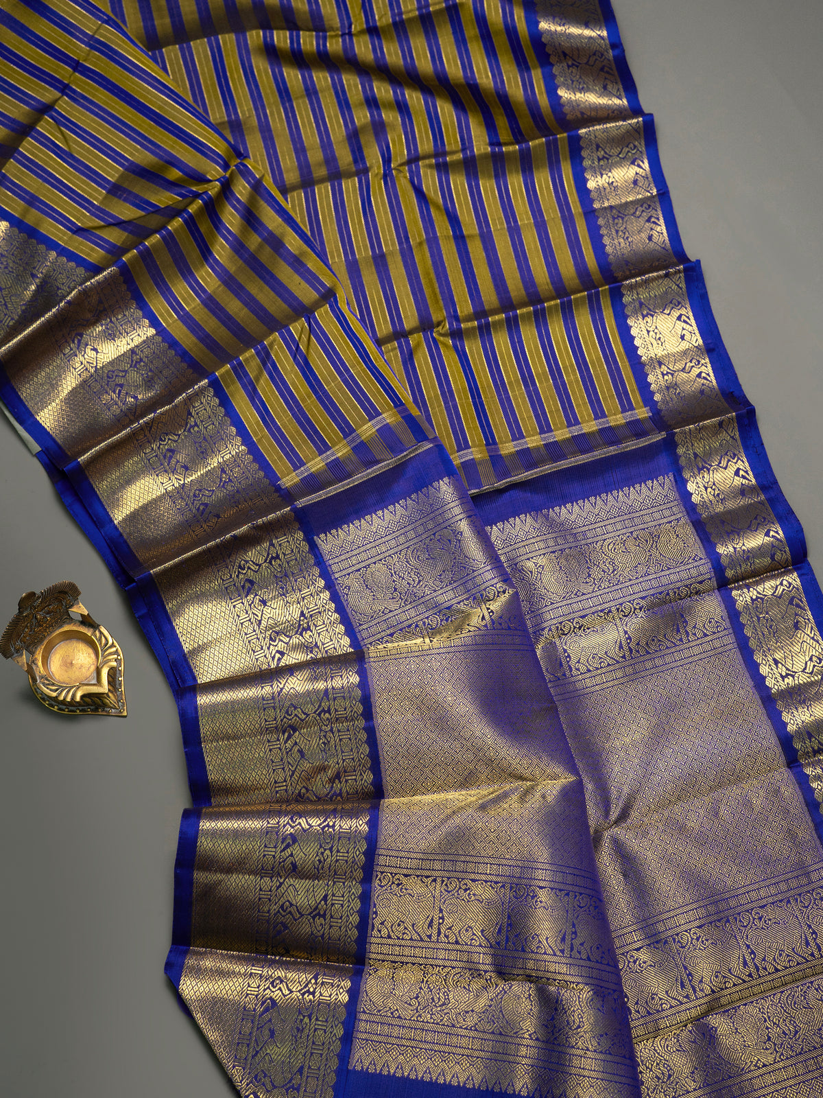 Vintage veldhari / Kanjipuram Silk Saree CLSA6340
