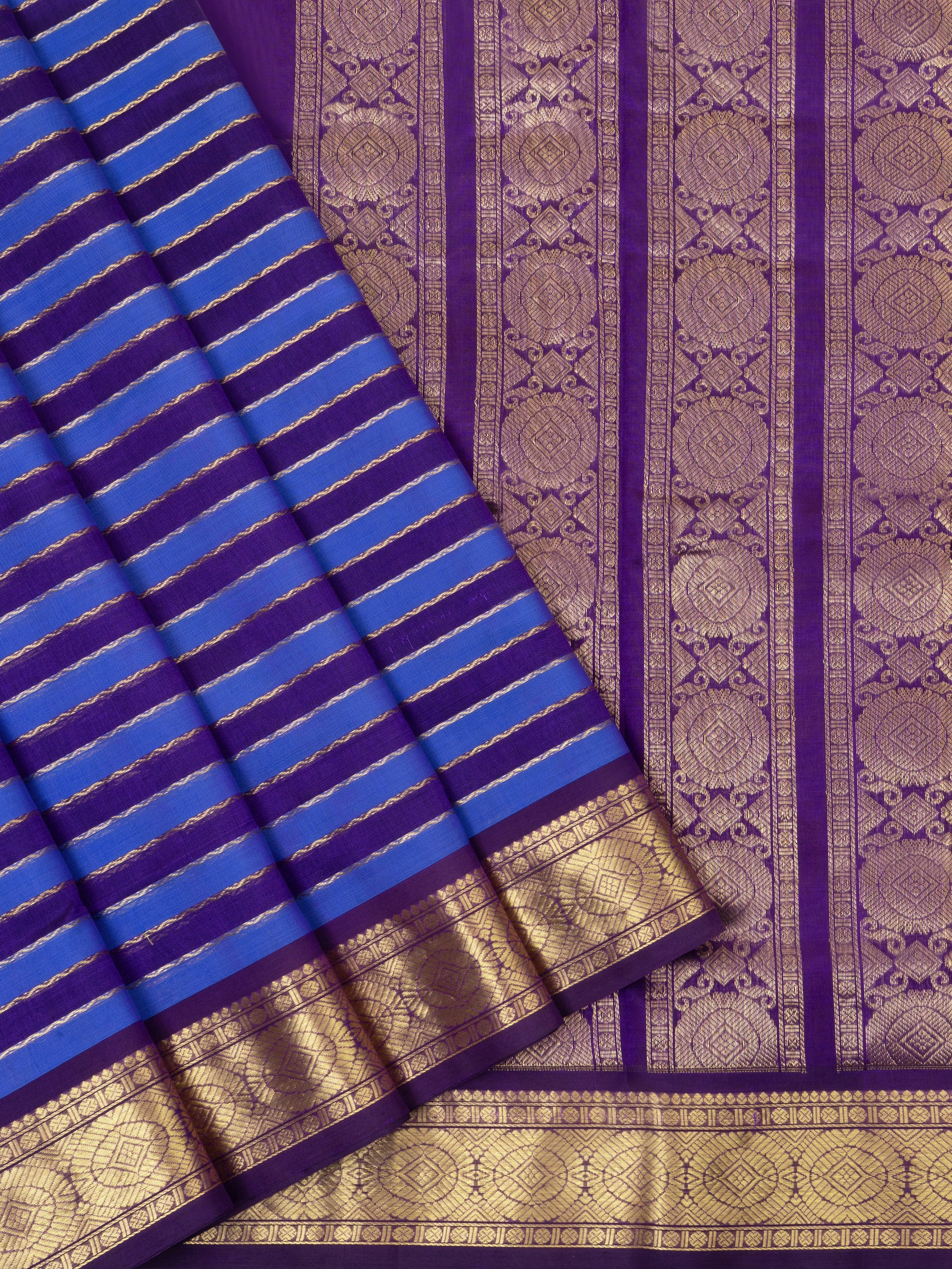 Vintage veldhari premium Silk Cotton Saree CLSA6677