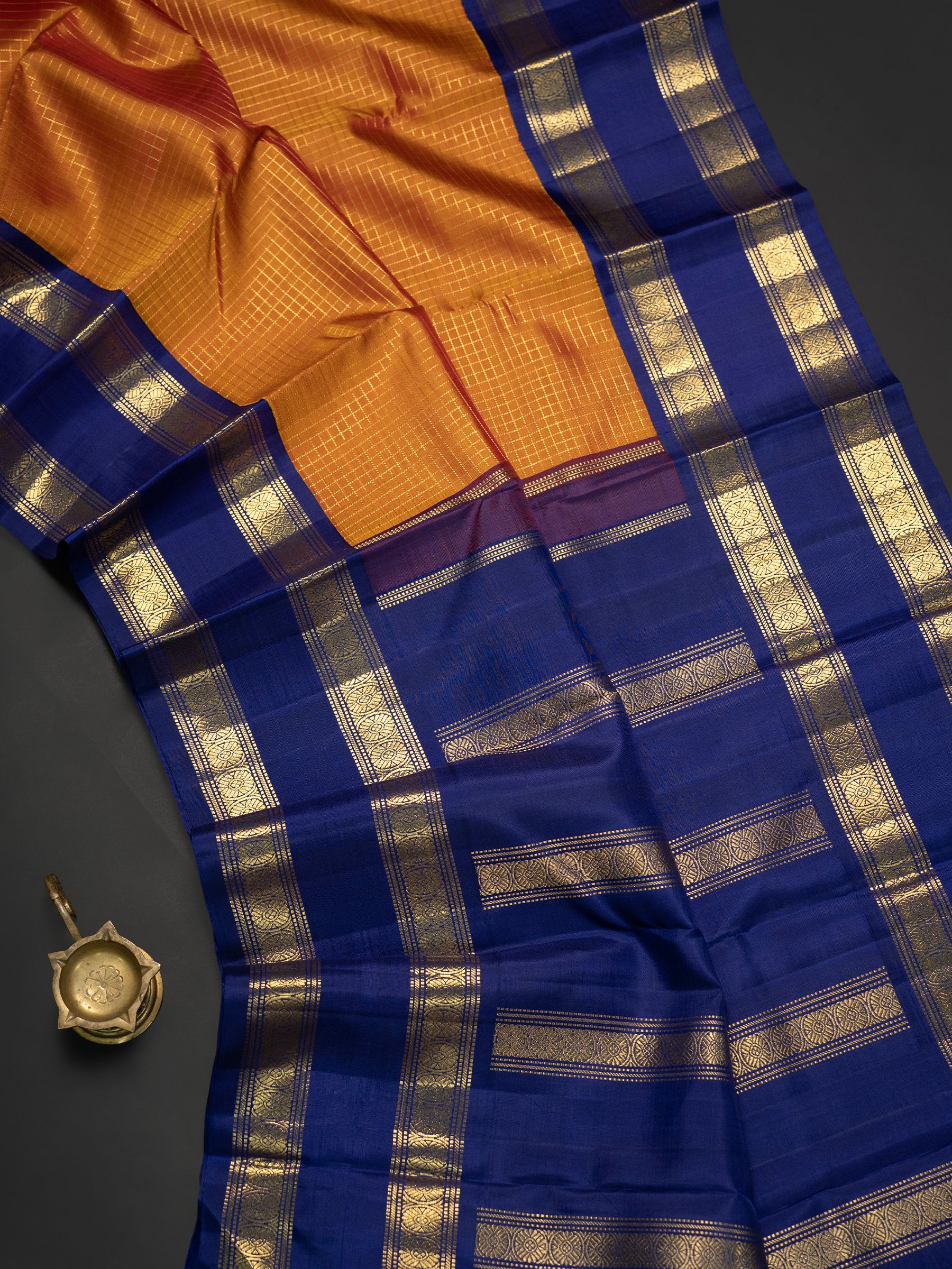 Vintage recreation Kanjipuram Silk Saree CLSA9873