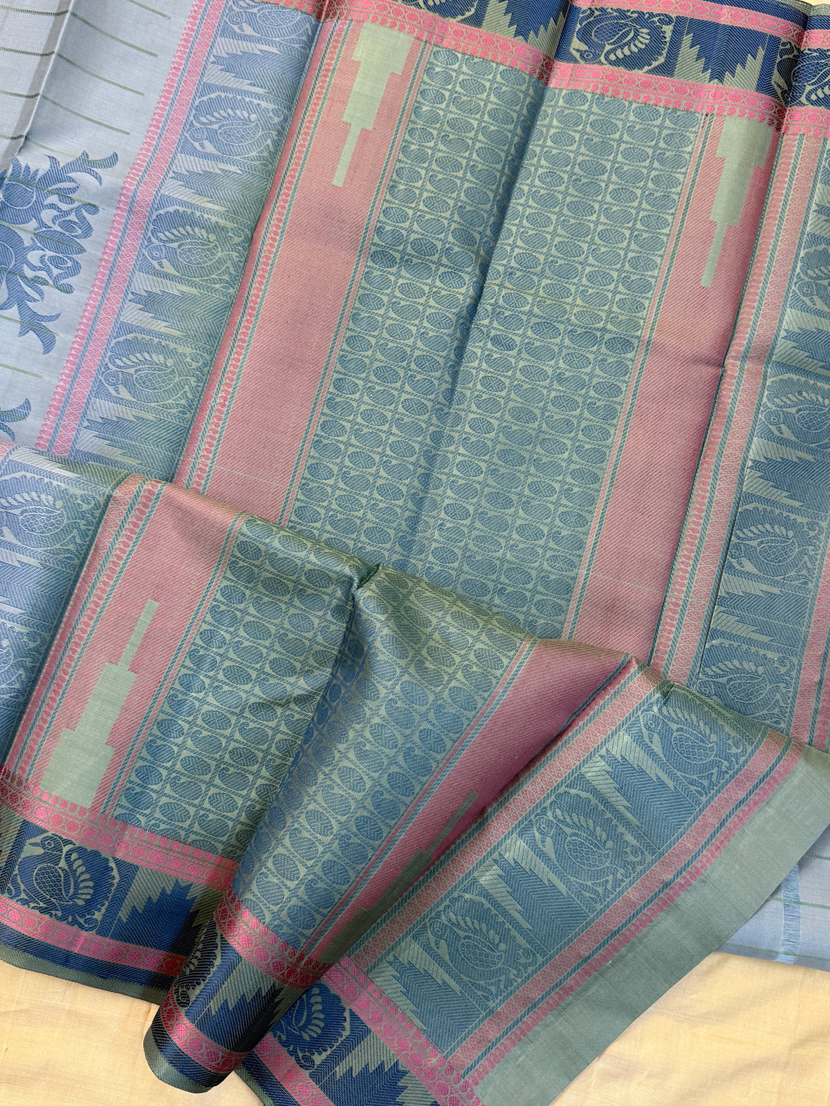 Soft silk-Thread work Kanjipuram clsa 6539