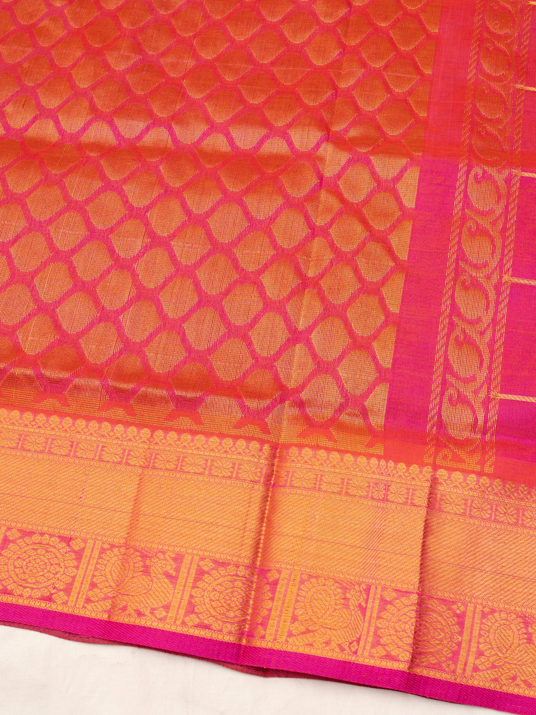 Mayilkazhuthu kattam butta / Silk Cotton CLSA10421