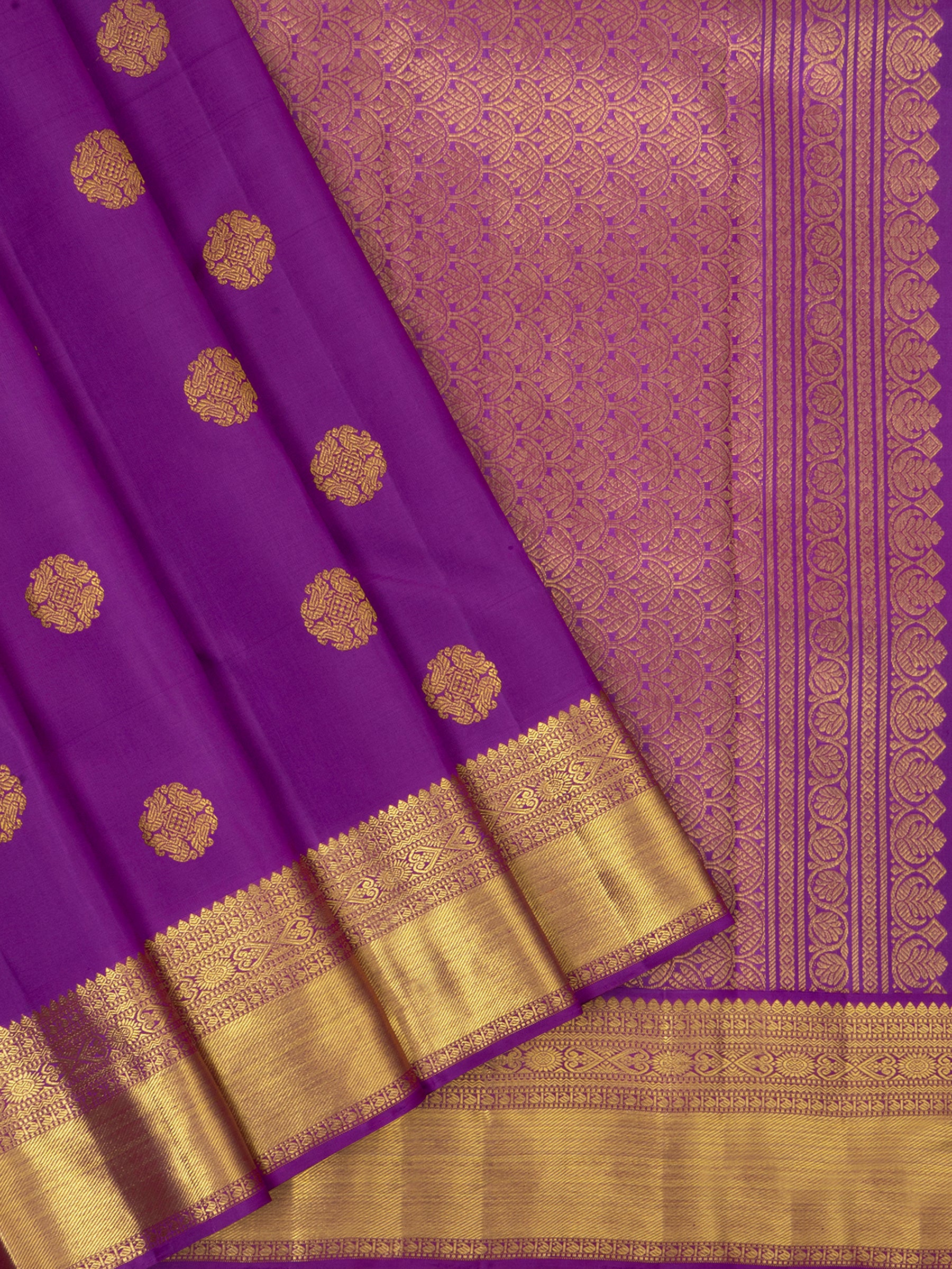 Purple Beñaras pet / Arani Silk Saree CLSA6702