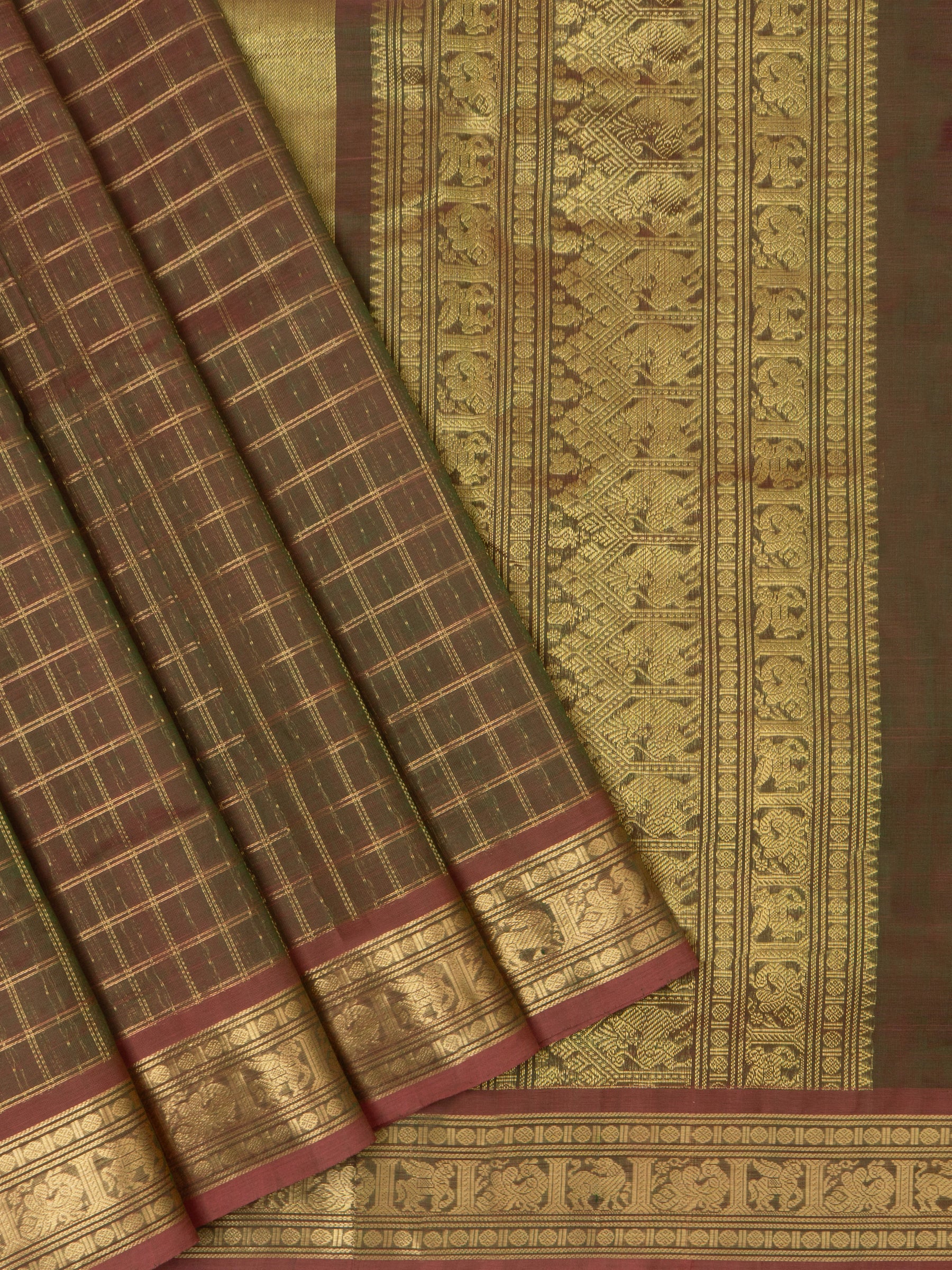 Maanthulir kattam / Silk Cotton Saree CLSA5978