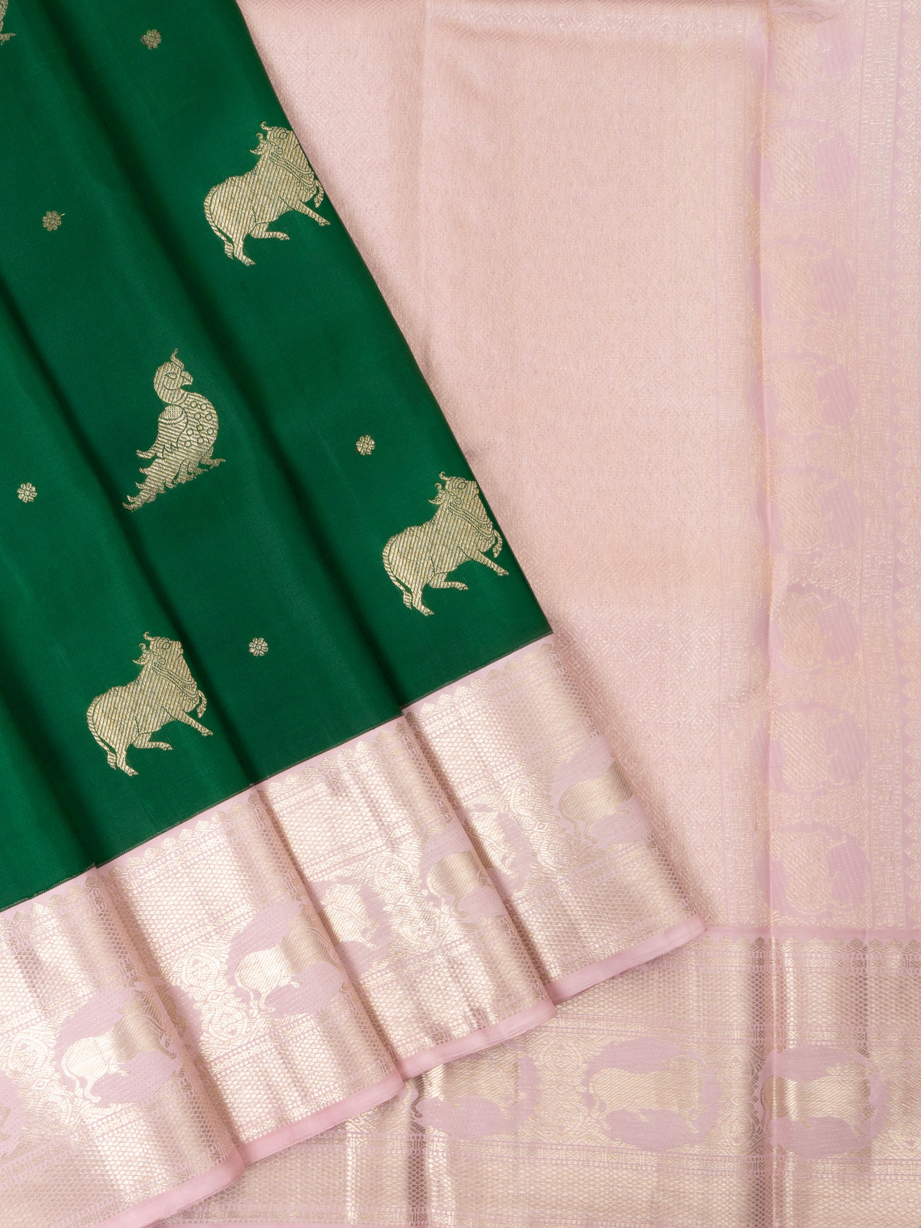 Green / Arani Silk Saree CLSA6865