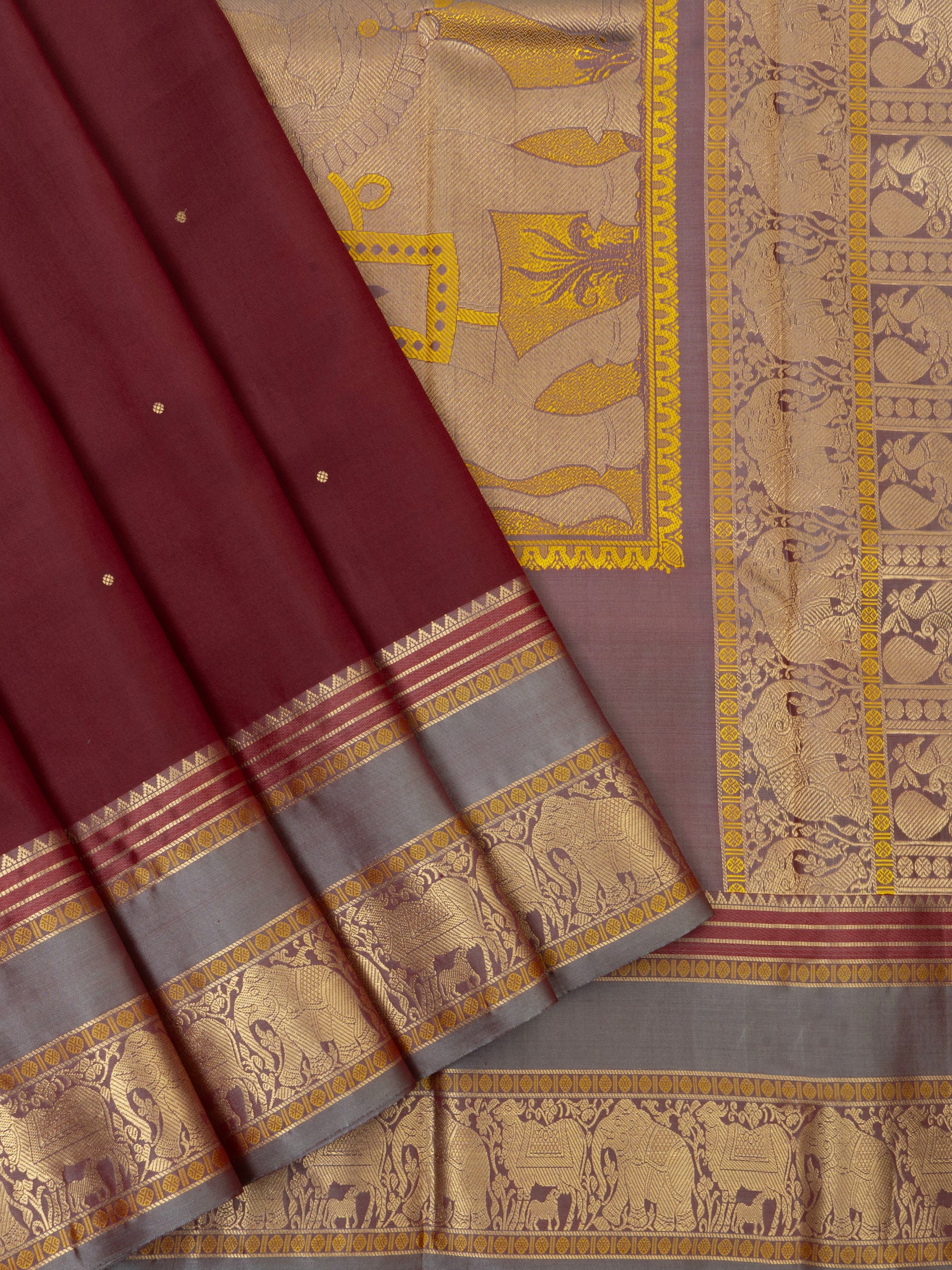Araku and dusky pink / special edition kanjipuram silk CLSA6951