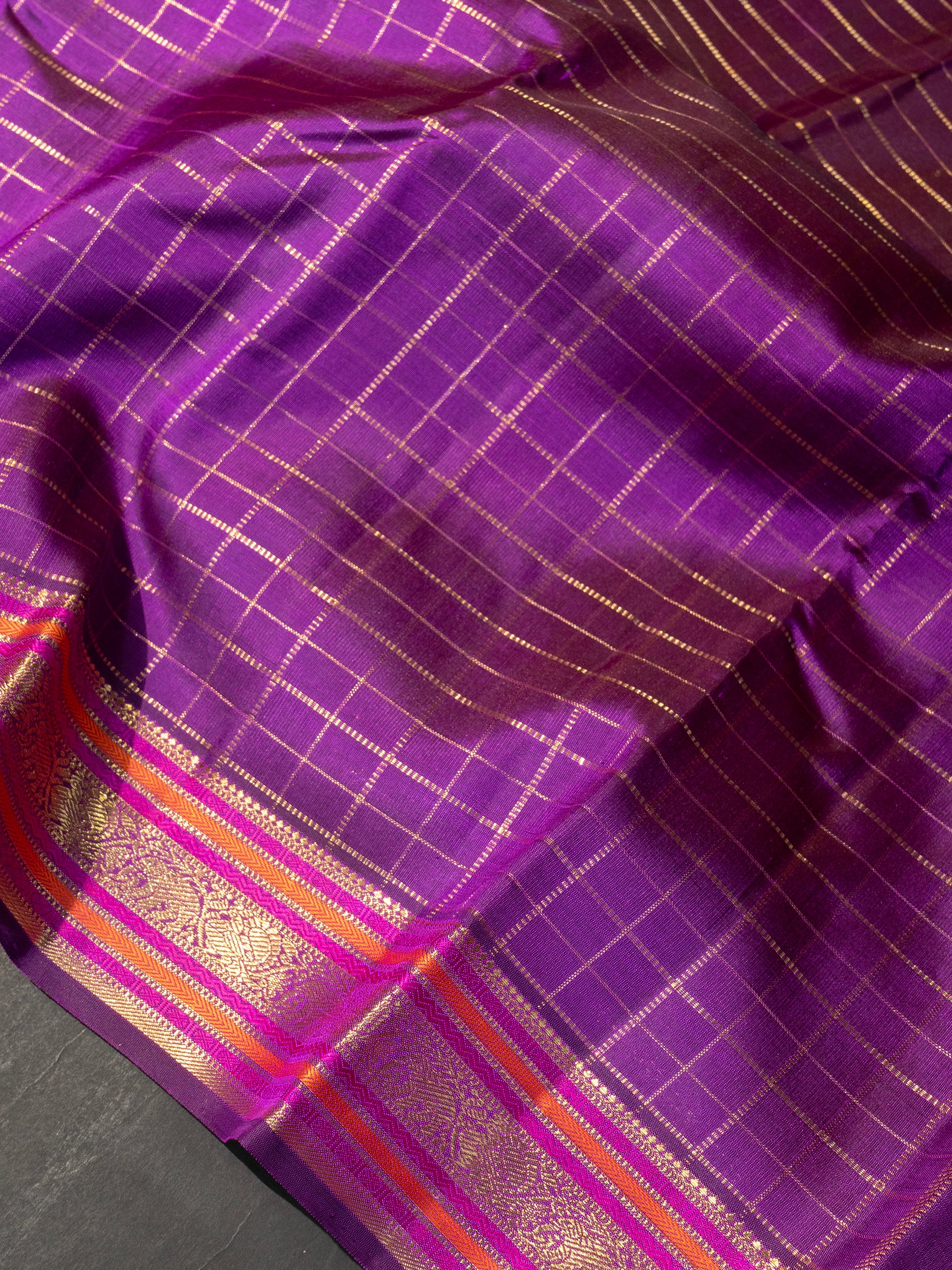 Bridal edit vadamalli Zari Kattam / Kanjivaram Saree CLSA8252