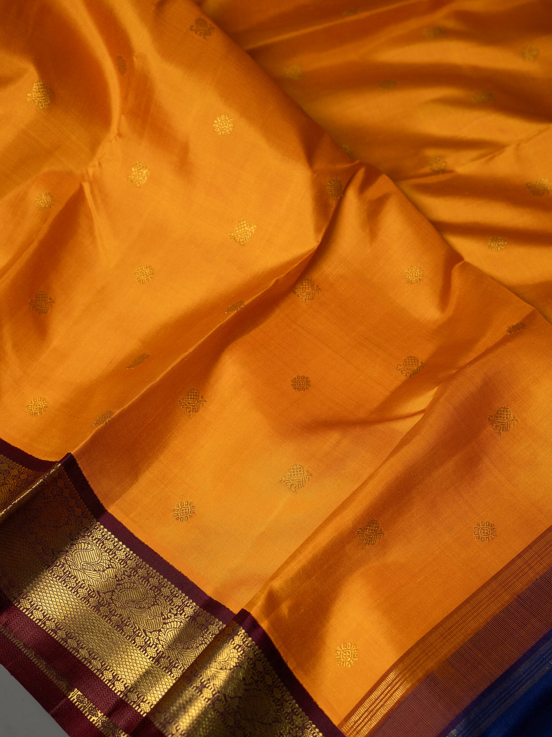 Triple Palla with Korvai / Kanjipuram Silk Saree CLSA10959