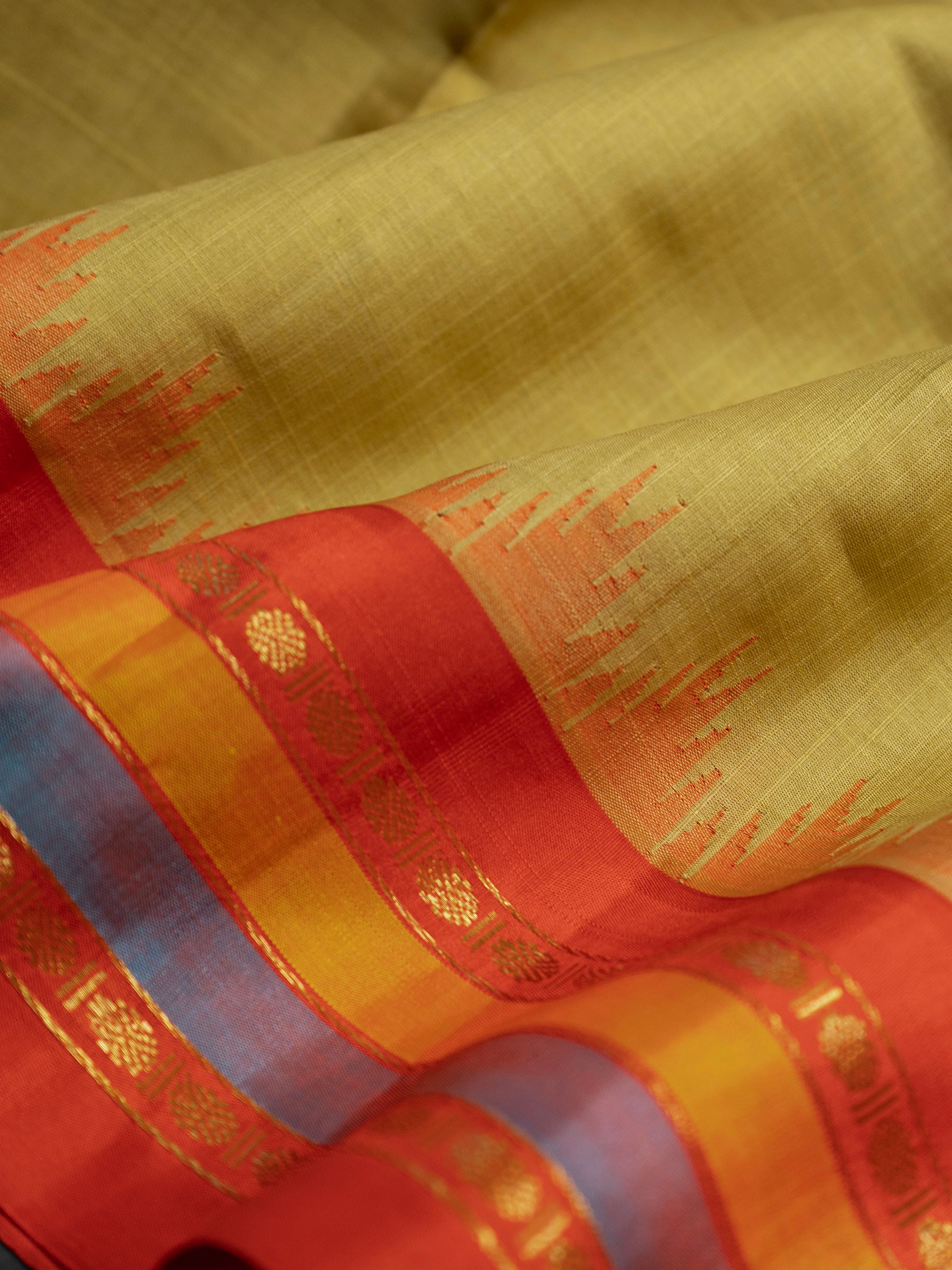 Gadwal Silk cotton saree CLSA7382