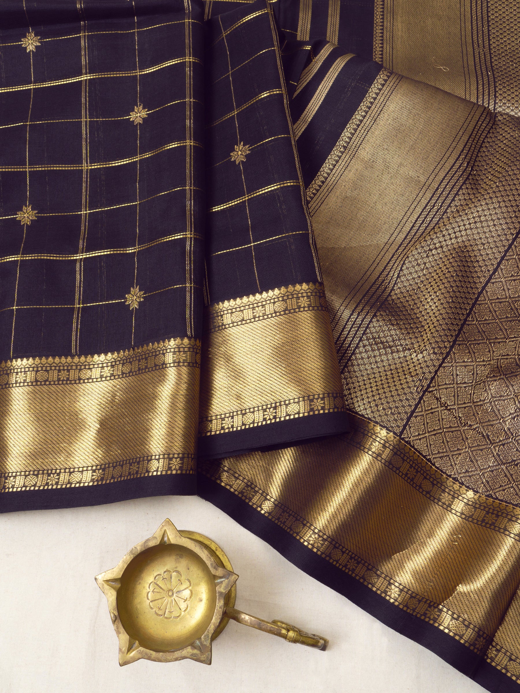 Deep nagapazham / Premium Silk Cotton CLSA5166