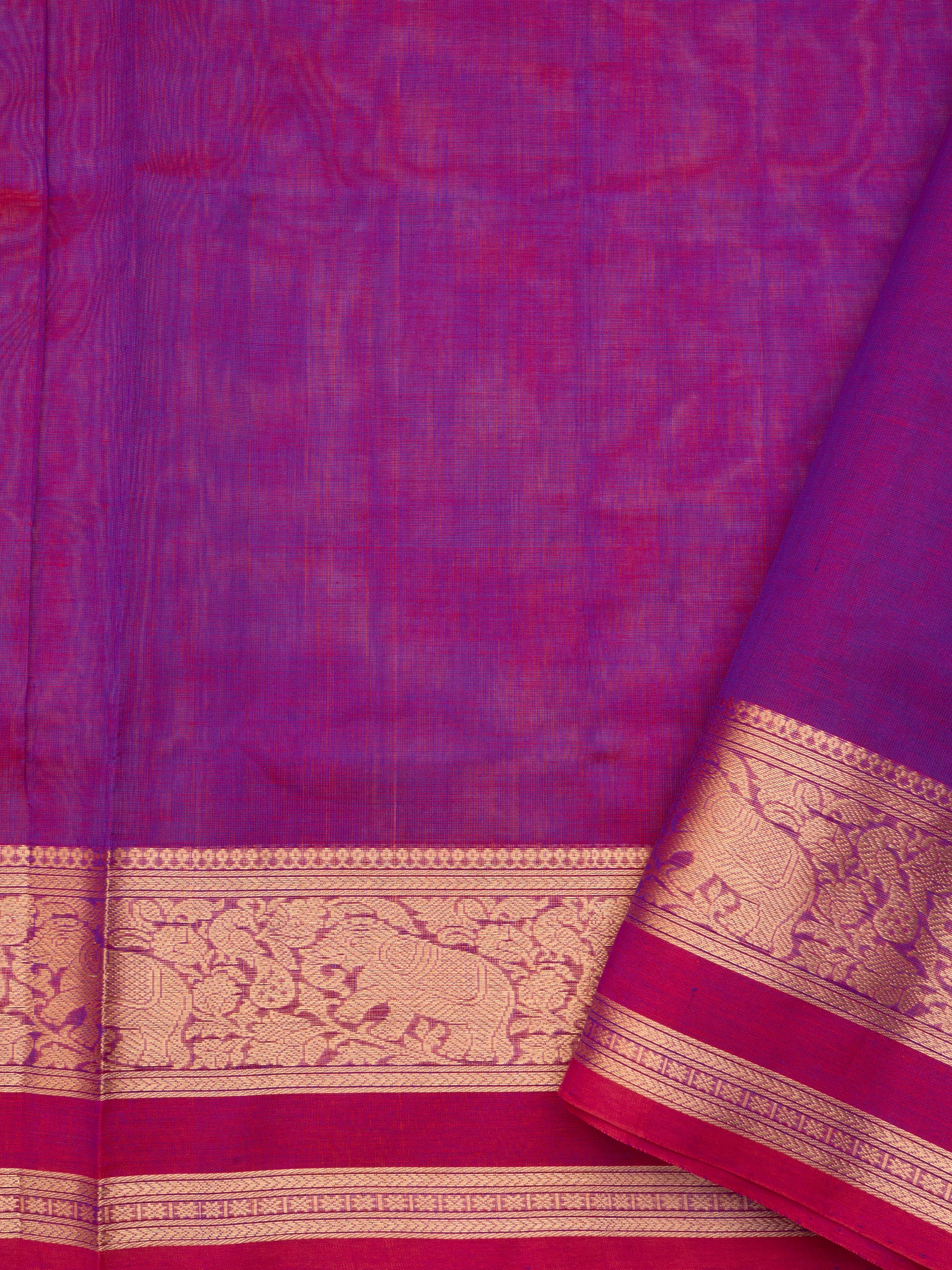 Krishnamegam shade plus butta / Silk Cotton Saree CLSA10213