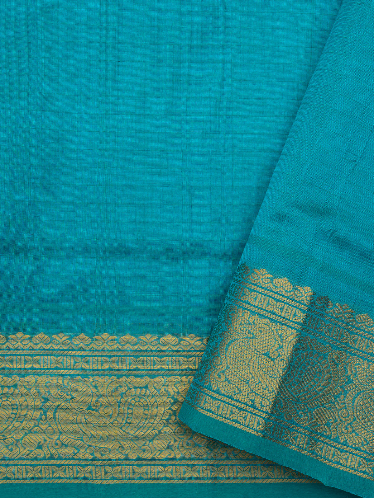 Brown lakshambutta/ 
Silk Cotton Saree CLSA10418