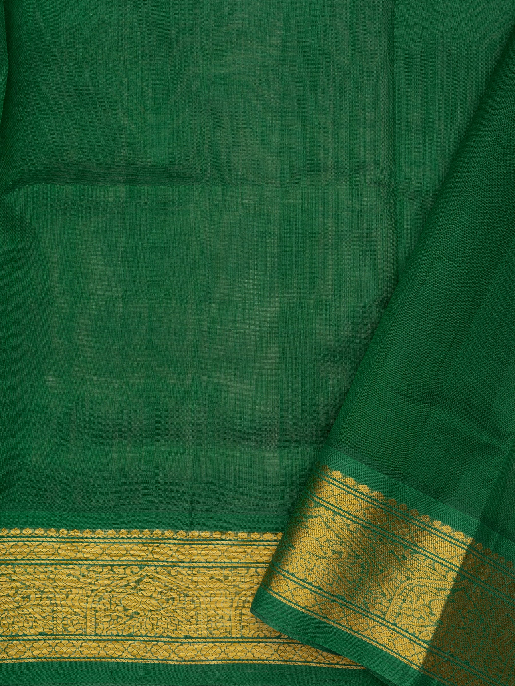 Olive green and dark green /Silk Cotton CLSA10432