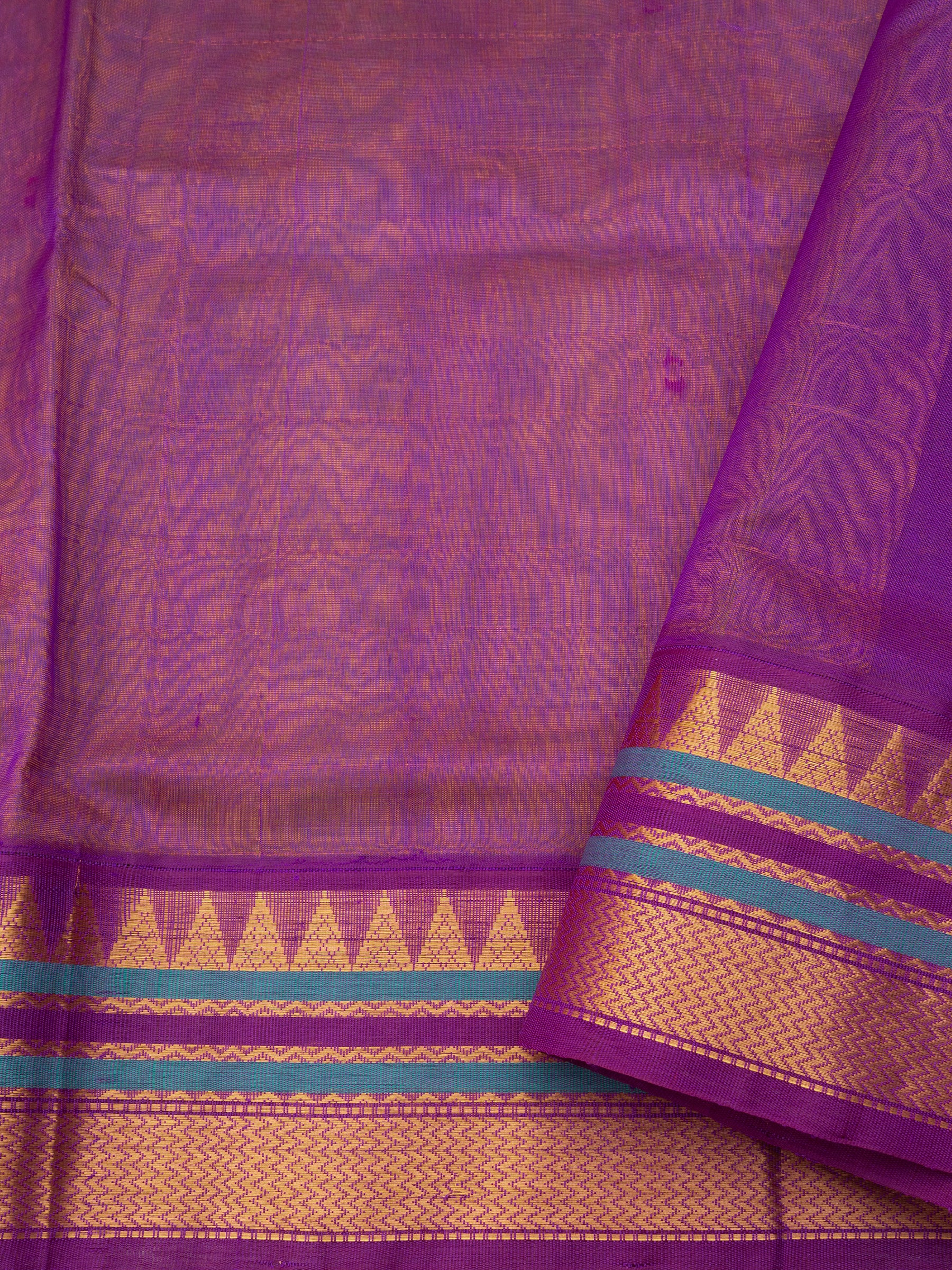 Sneha green kattam meenakari butta /  Silk Cotton  CLSA10433