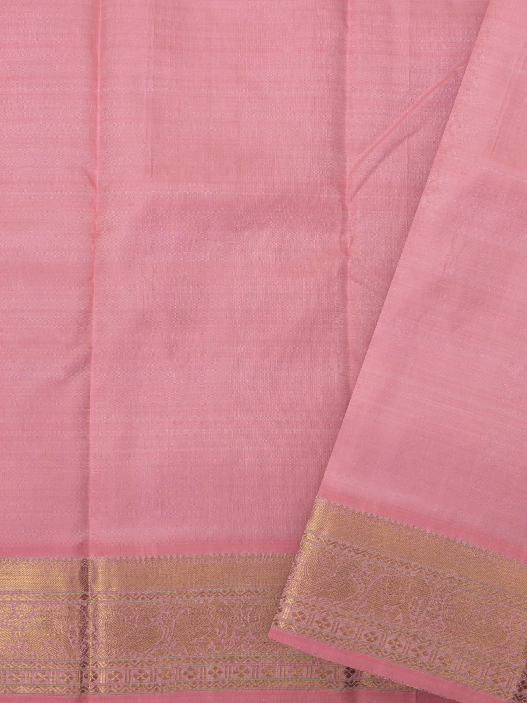 Pista green and pink / Kanjipuram silk Saree CLSA244